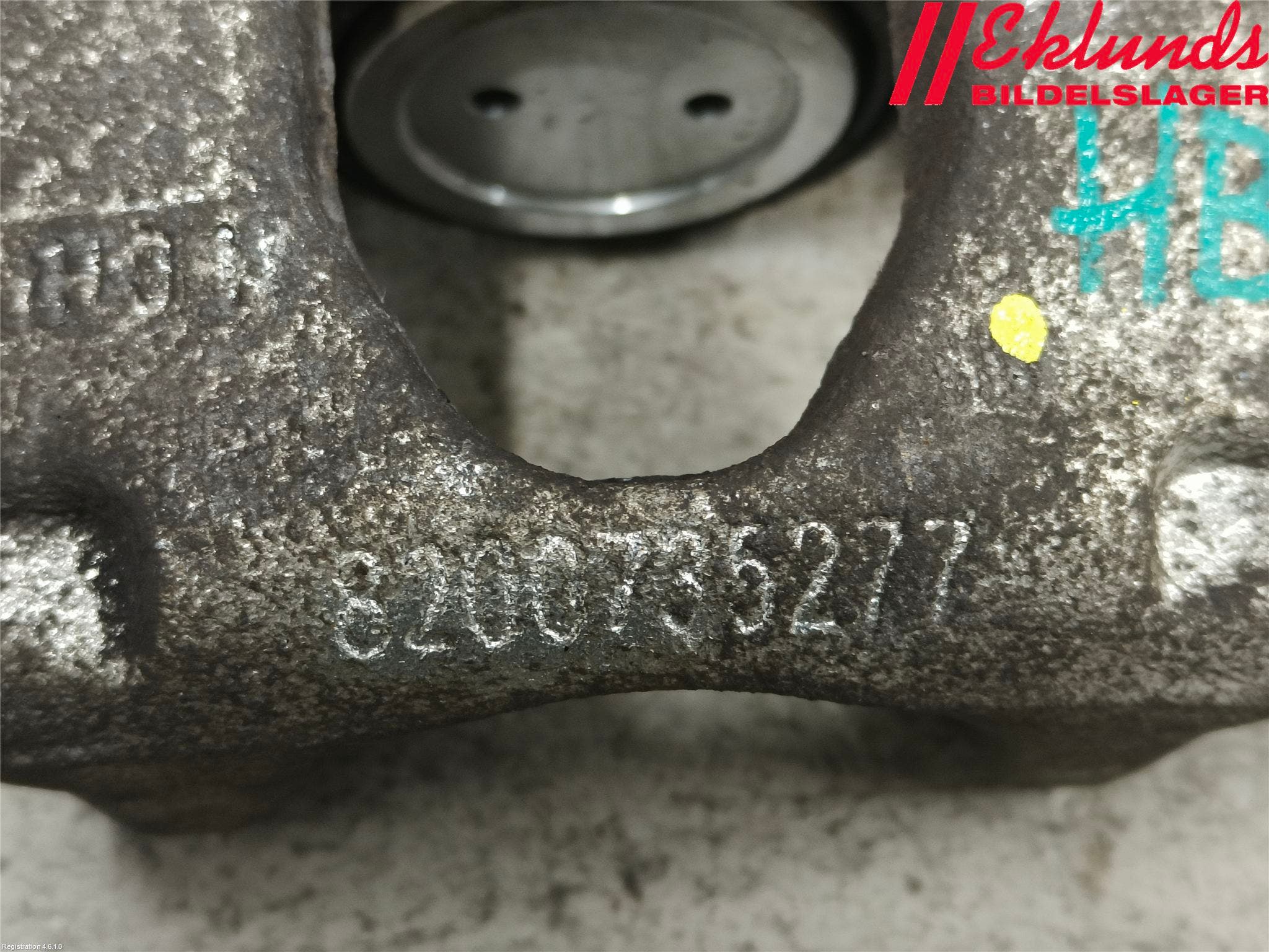 Opel MOVANO B 10-22 Bromsok Bak Höger