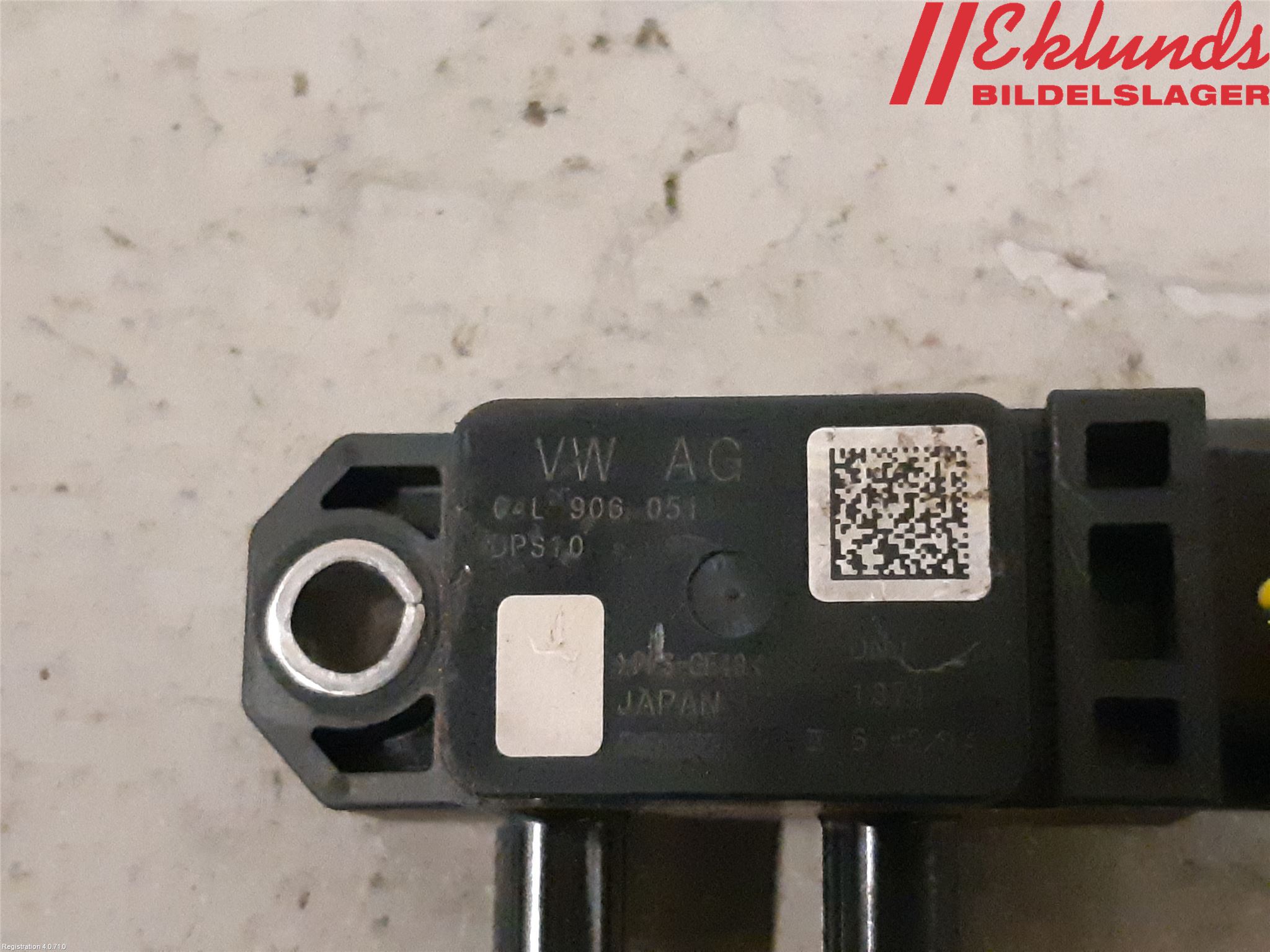 Volkswagen VW GOLF / E-GOLF VII 13-20 Givare Temp-Tryck Avgas