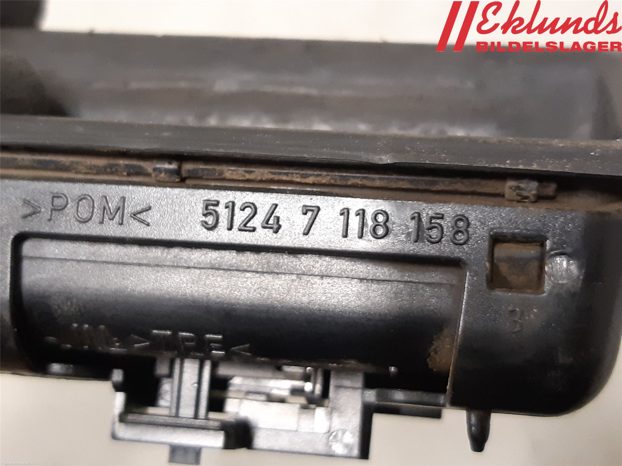 BMW 3 E90/91 SED/TOU 05-12 Bakluckehandtag