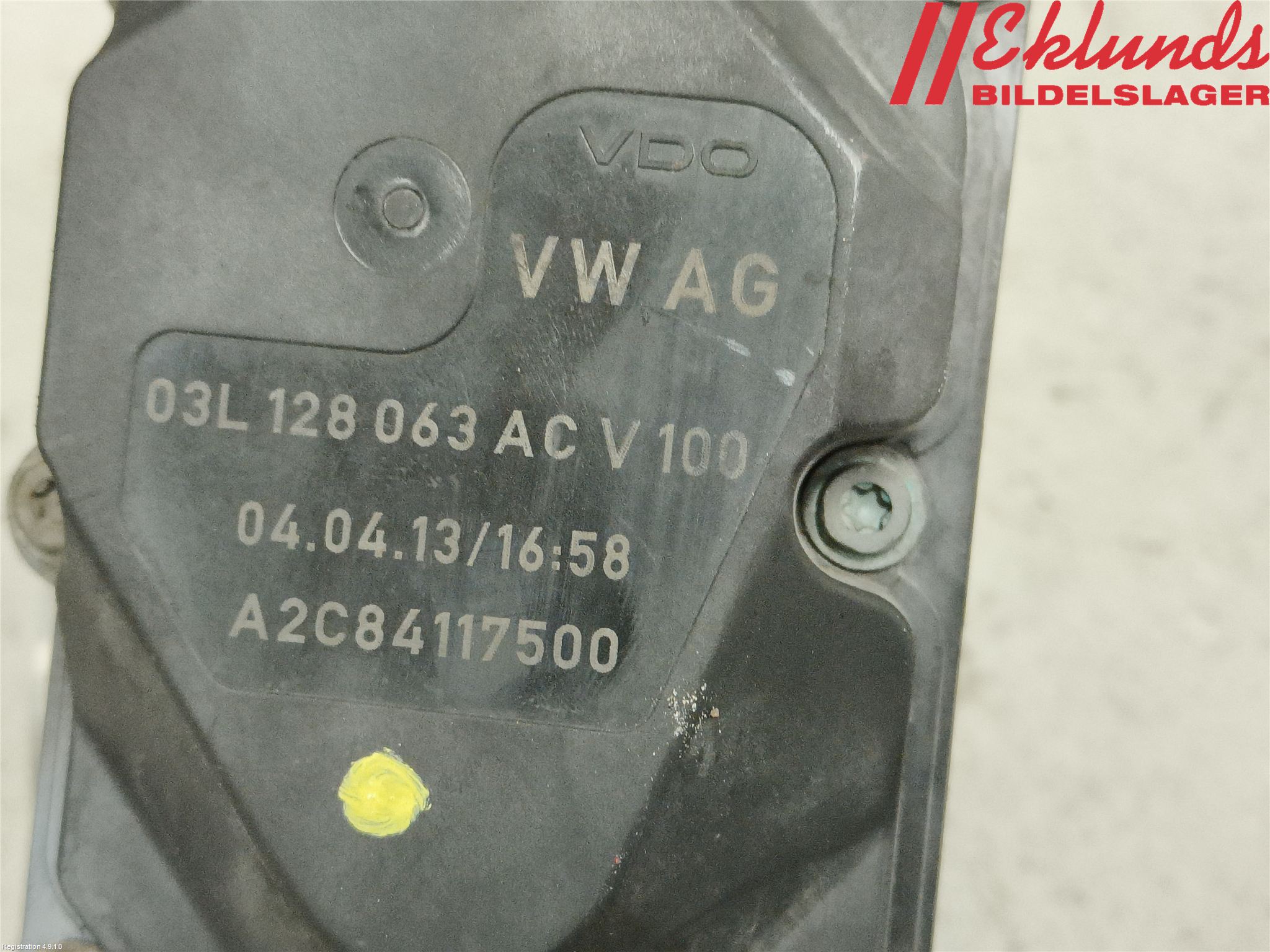 Volkswagen VW SHARAN 11- Injspjällhus