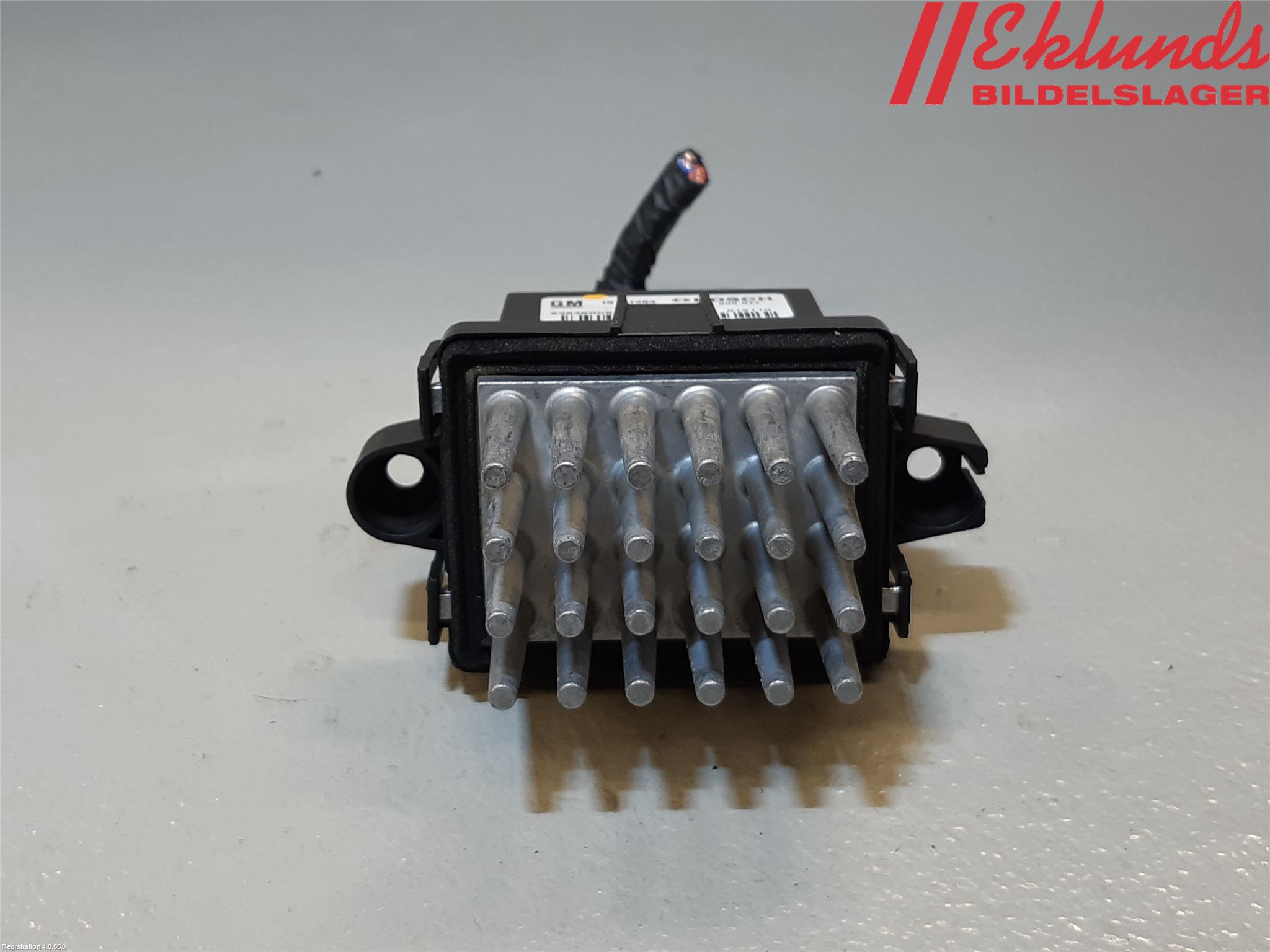 GM CHEVROLET SPARK Värmefläktsmotstånd