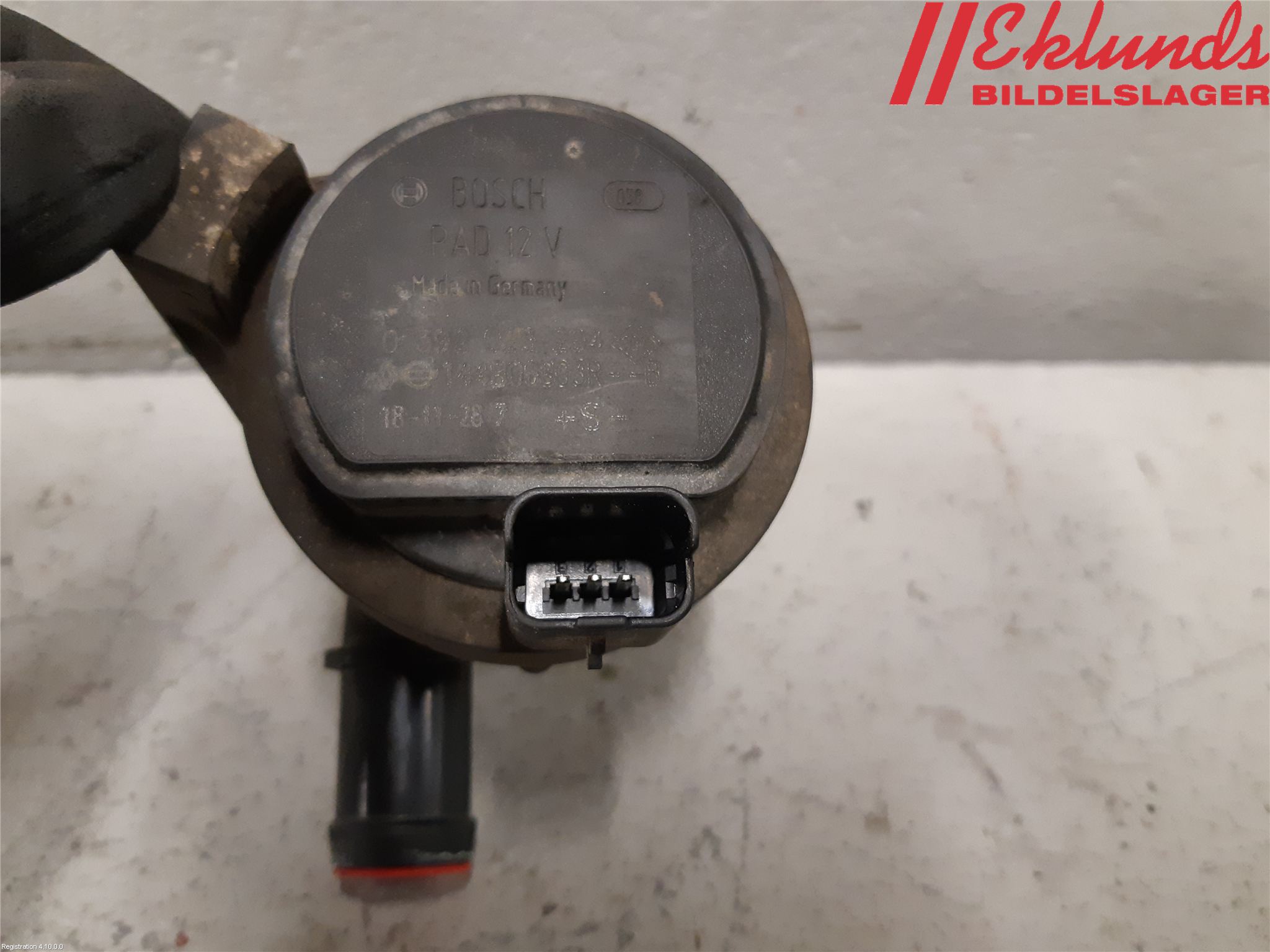 Nissan QASHQAI 17-21 Värme Cirkulationspump