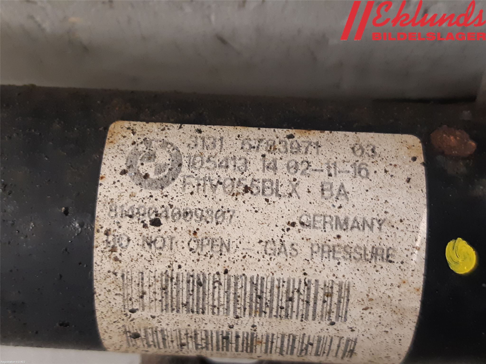 BMW 5 F10/F11/F18 09-17 Fjäderben Fram Vänster