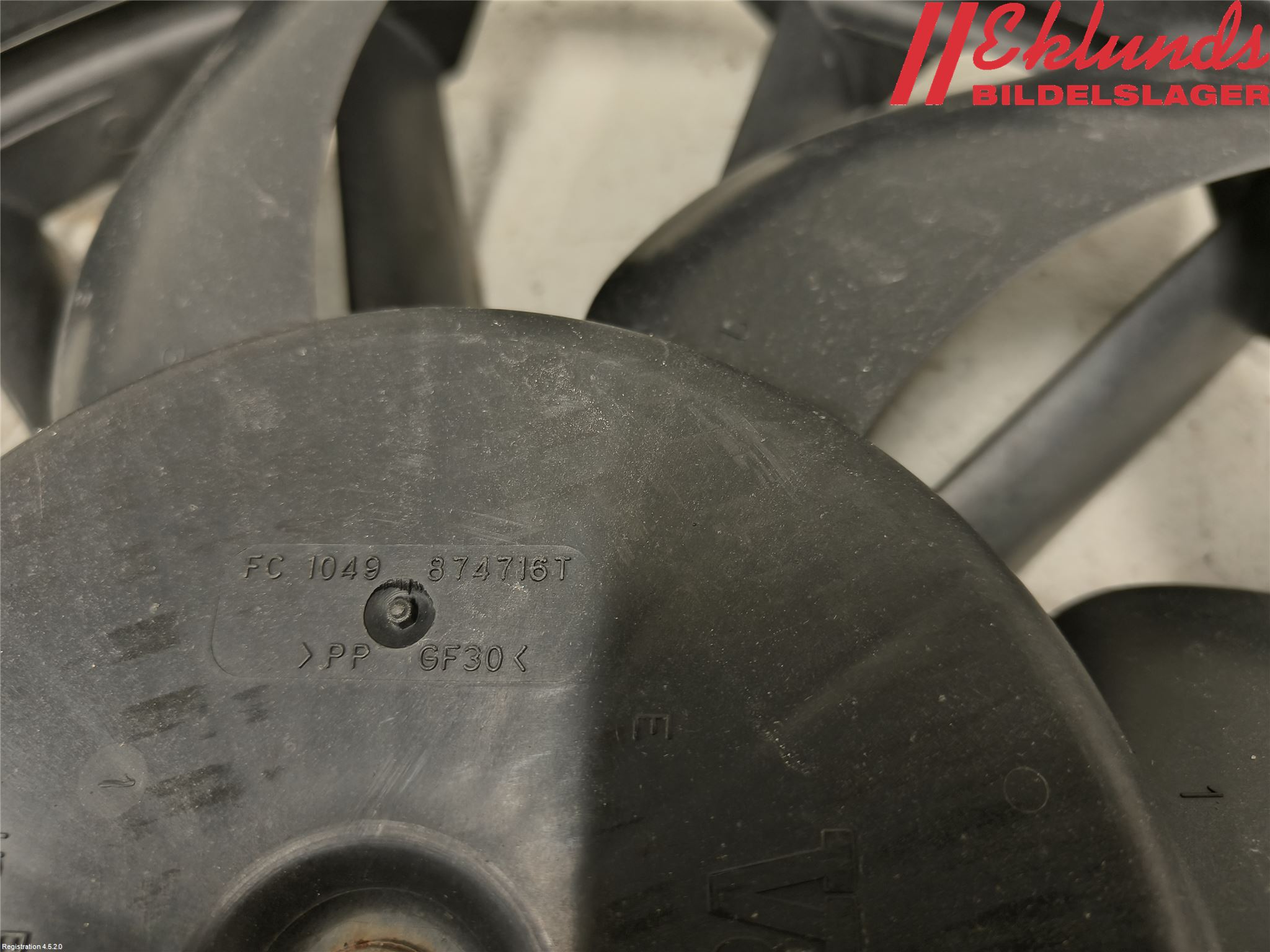 Citroen BERLINGO 08-18 Kylfläkt El