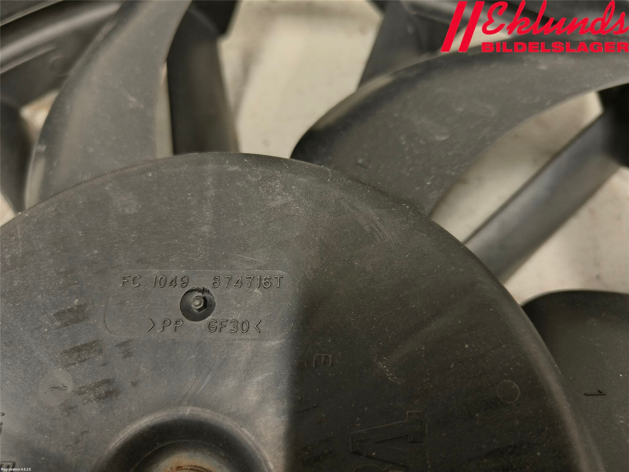 Citroen BERLINGO 08-18 Kylfläkt El