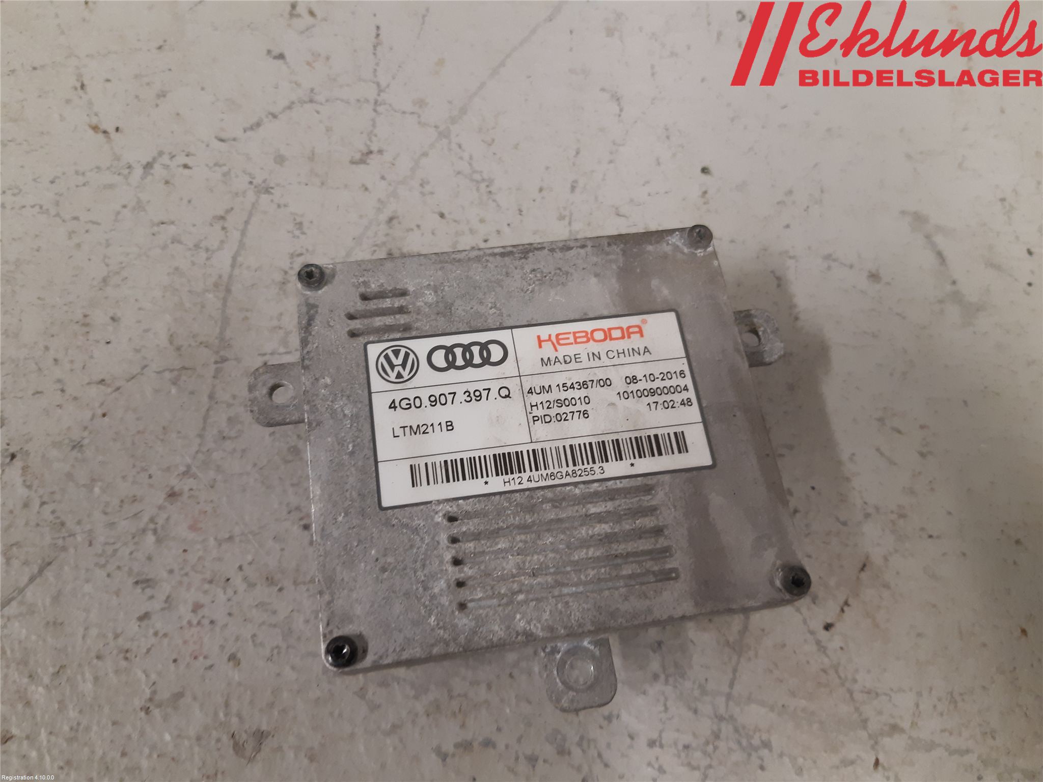 Audi A6 ALLROAD 12-18 Styrenhet Strålkastare