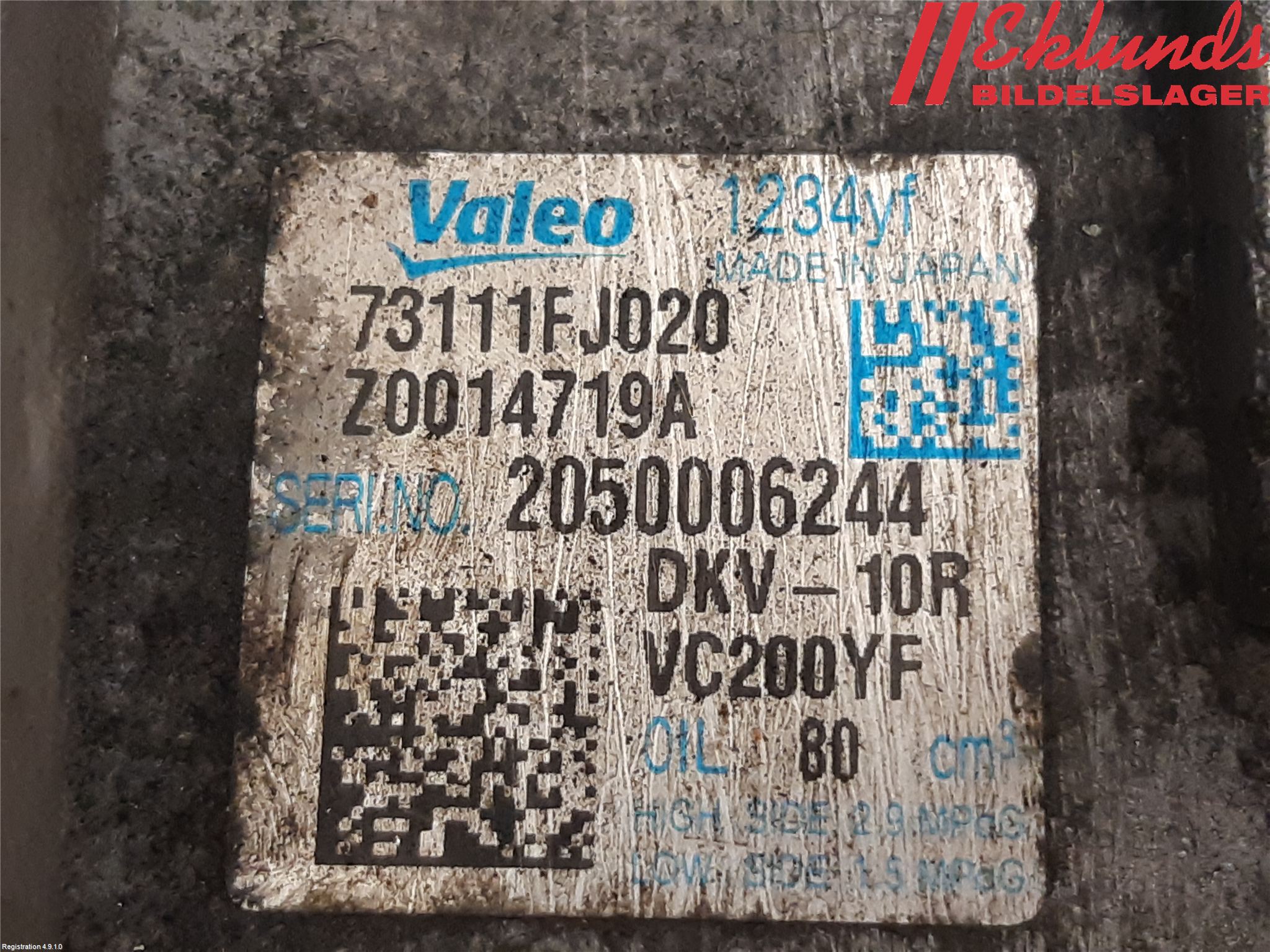 Subaru XV 12-17 Ac Kompressor