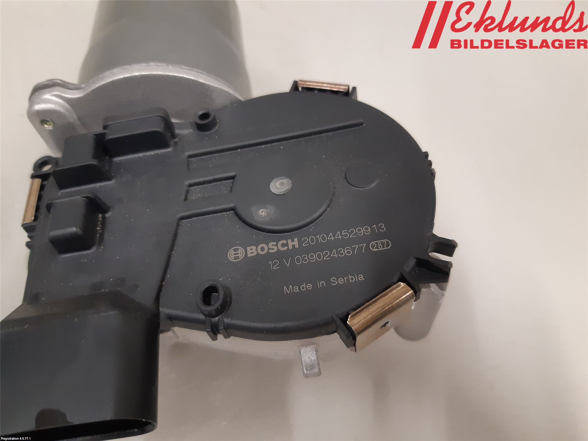 Citroen C3 AIRCROSS 18-23 Torkarmotor Vindruta