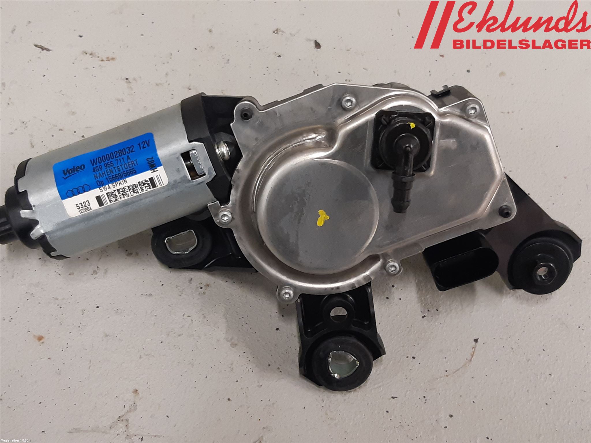 Audi A6/S6 4G 11-18 Torkarmotor Baklucka