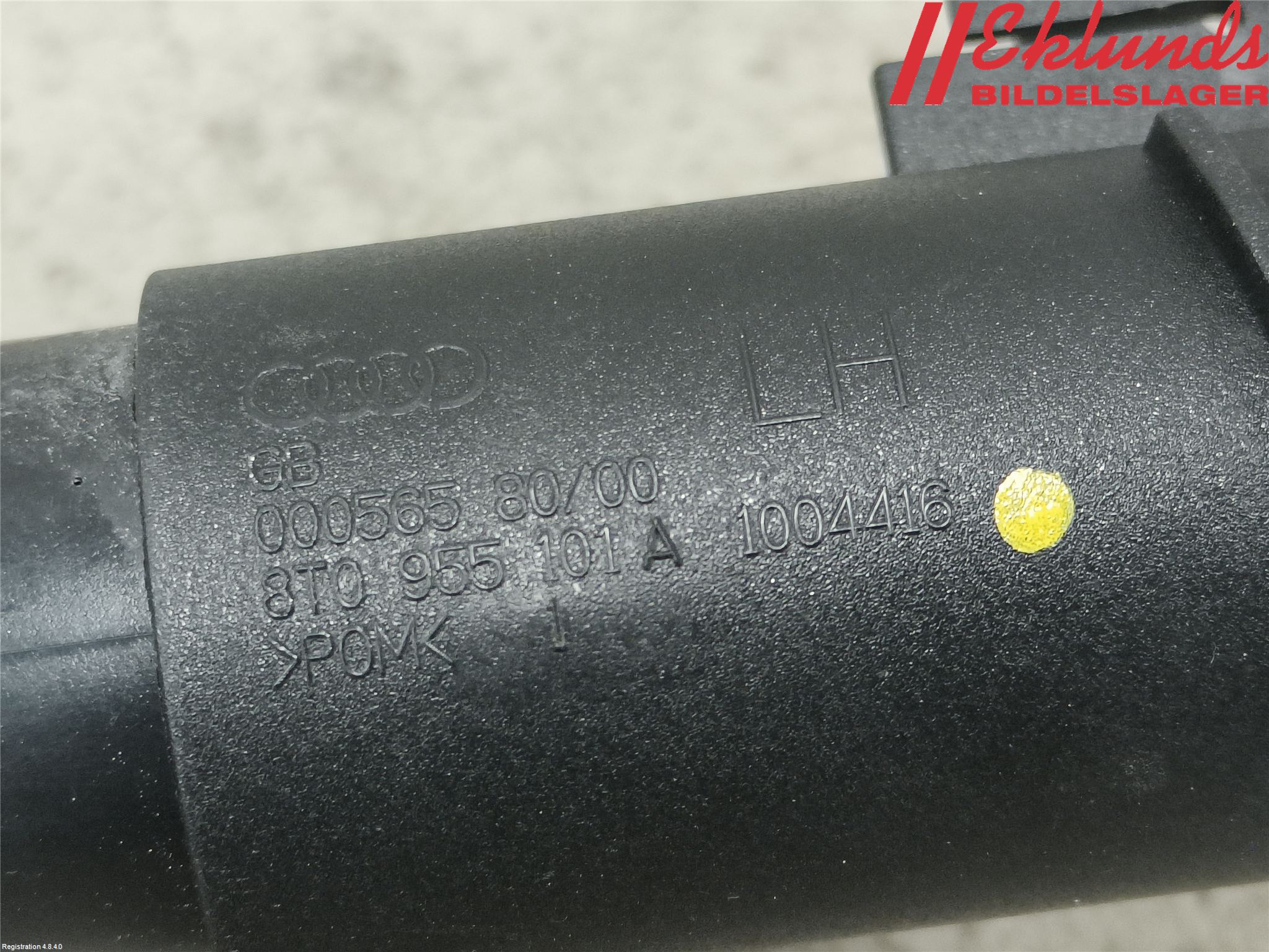 Audi A5 07-16 Spolarmunstycke Strålkastare