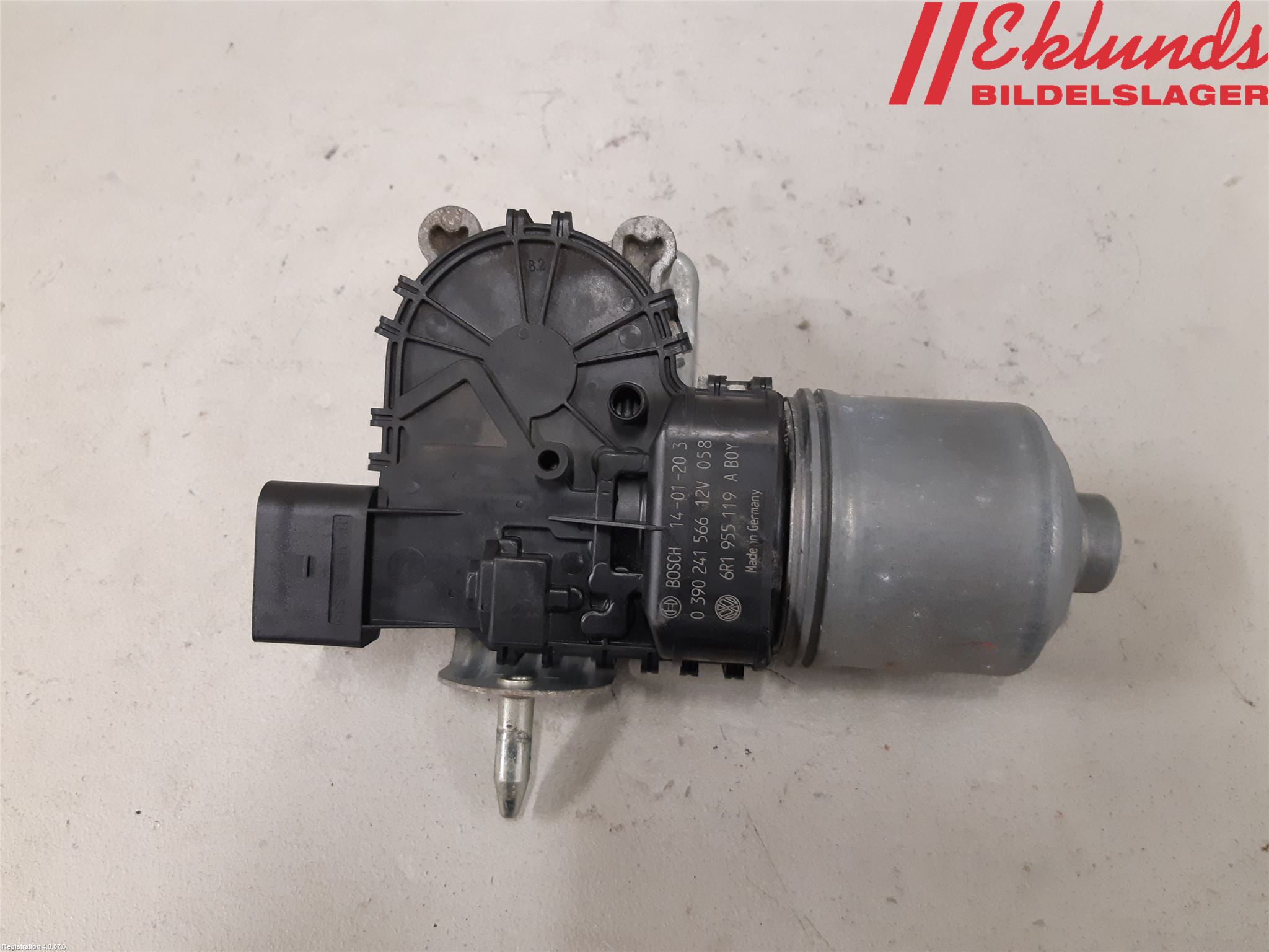 Volkswagen VW POLO 10-17 Torkarmotor Vindruta