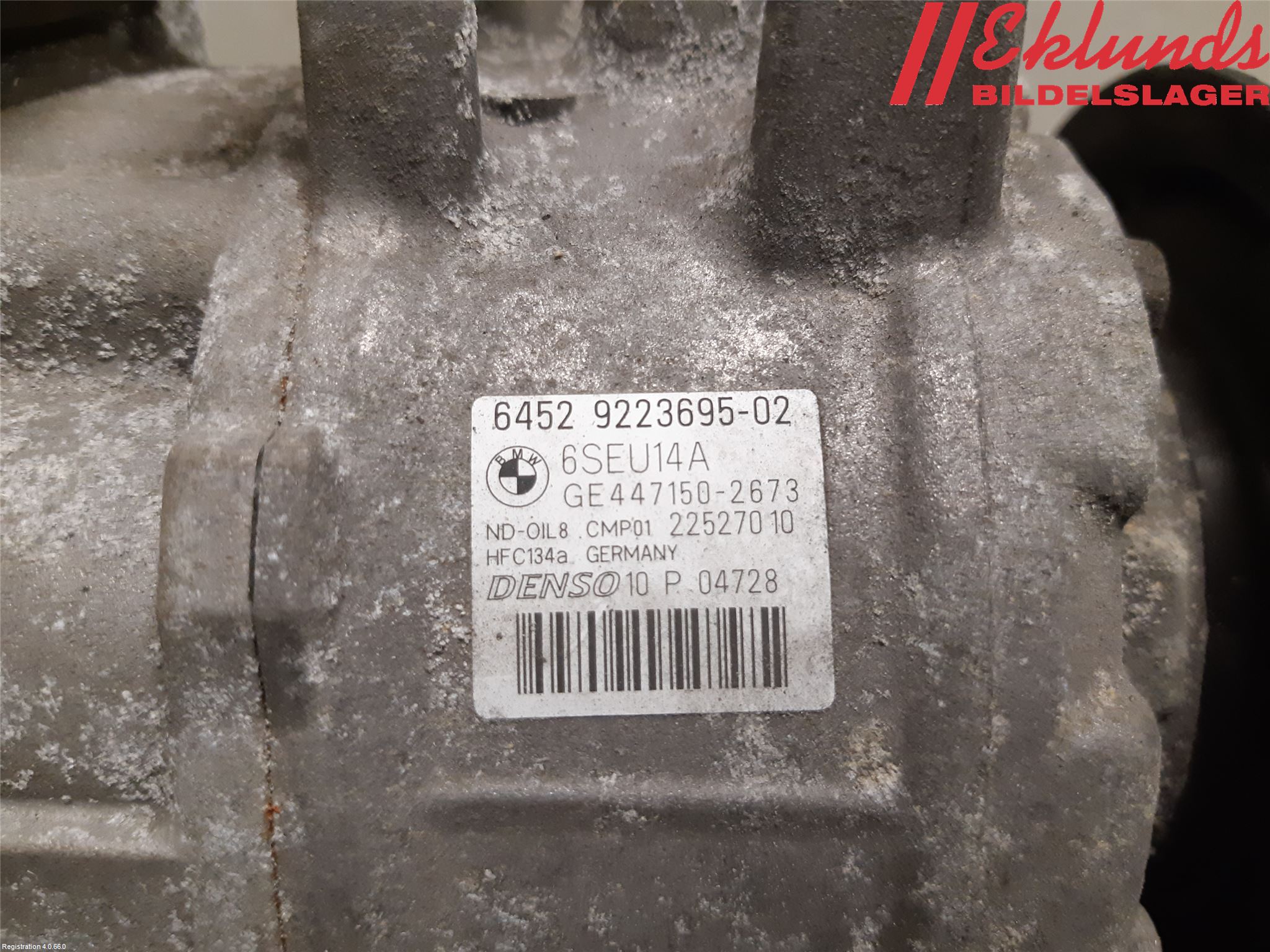 BMW 3 F30/F31/F80 12-19 Ac Kompressor