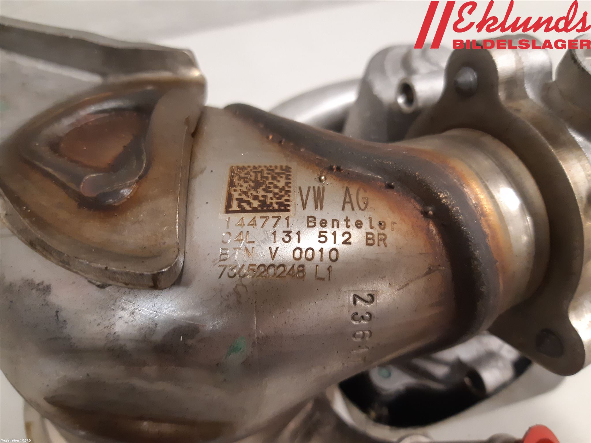 Volkswagen VW PASSAT 15-19 Avgaskylare