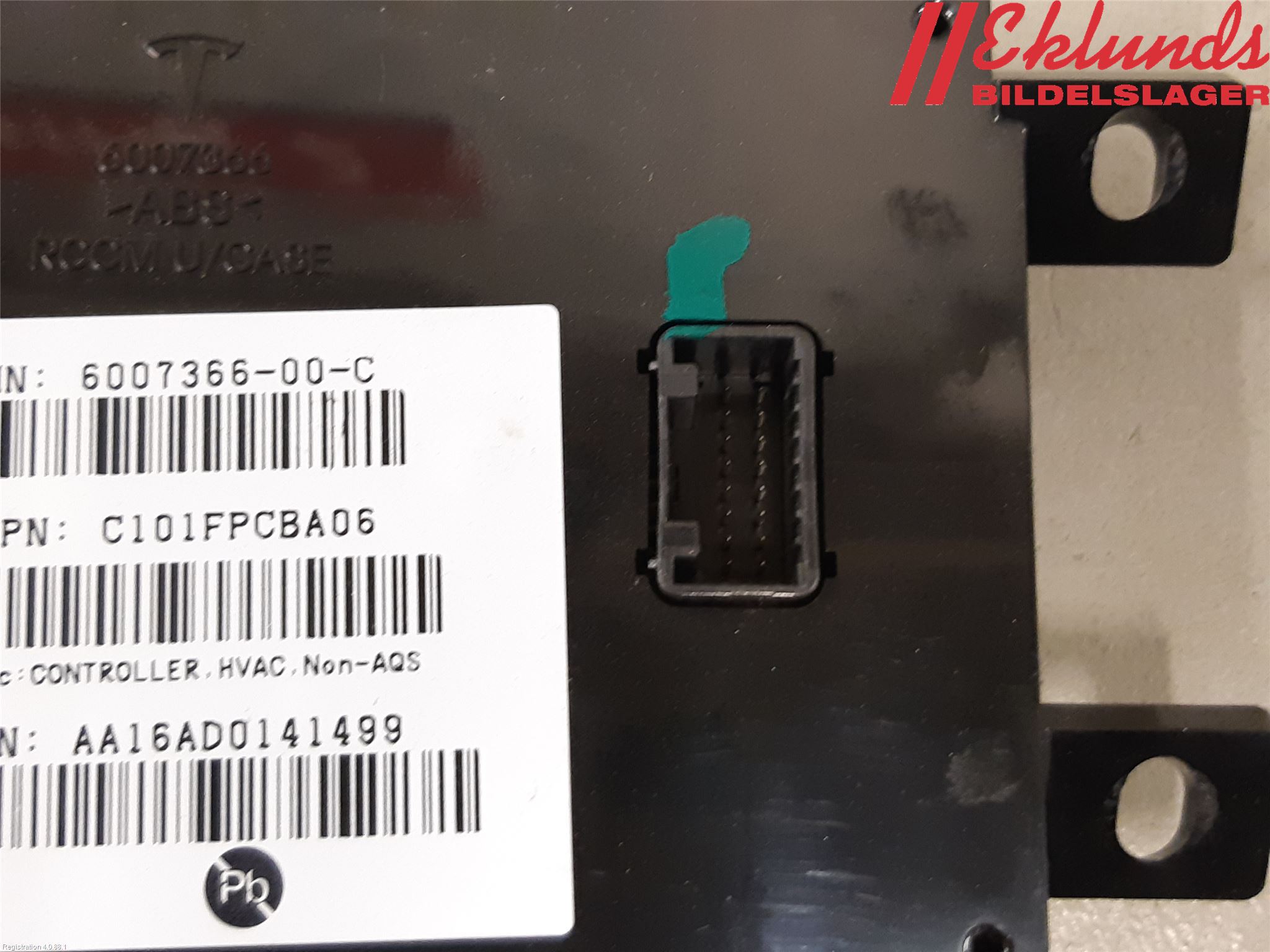 Tesla MODEL S 13- Styrenhet Övrigt