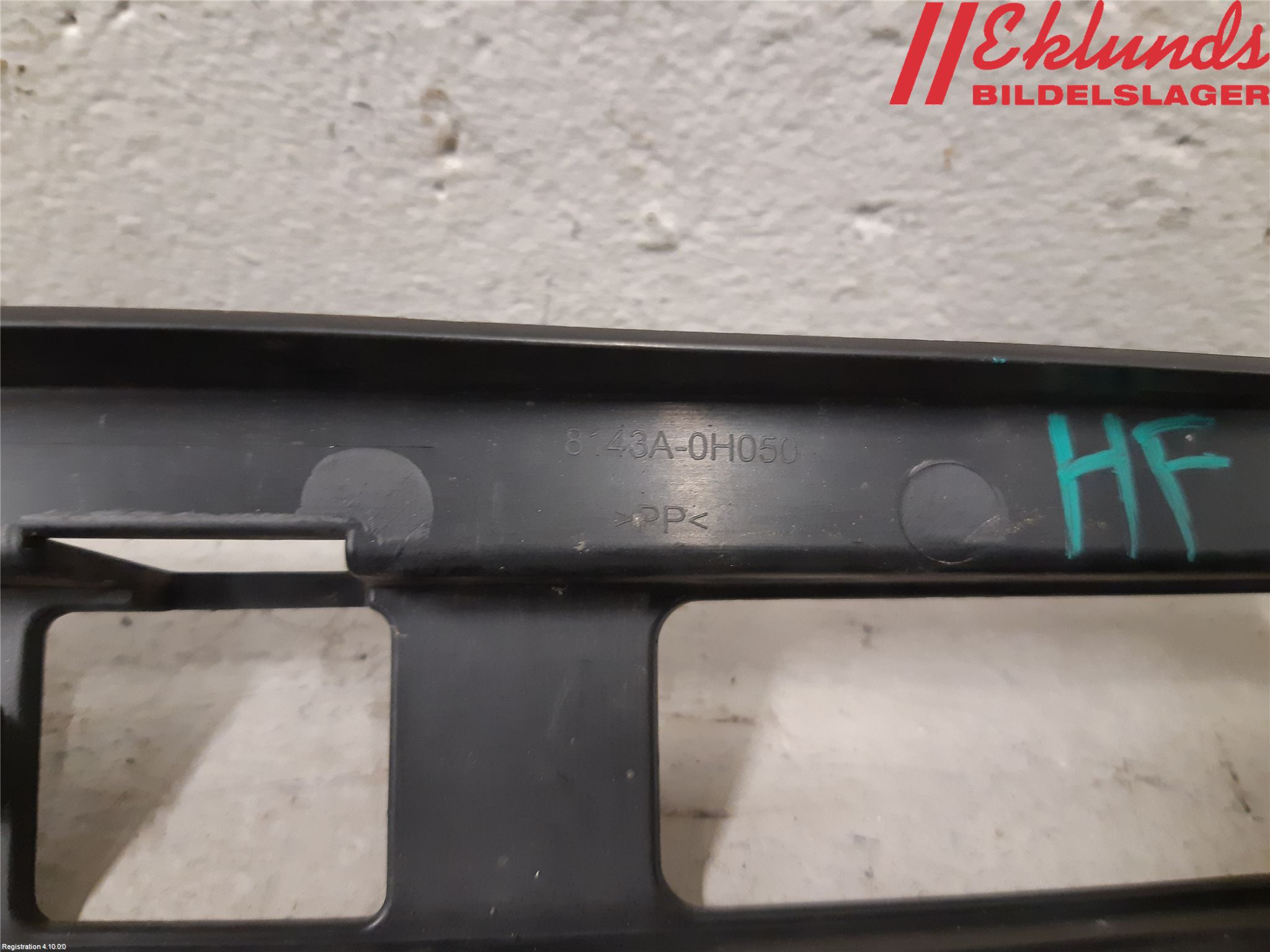 Citroen C1 14-22 Stötfångarfäste Fram Hö