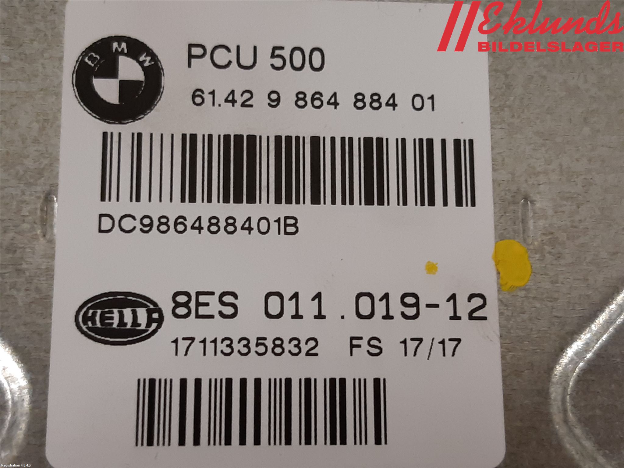 BMW X3 G01 18- Styrenhet Övrigt