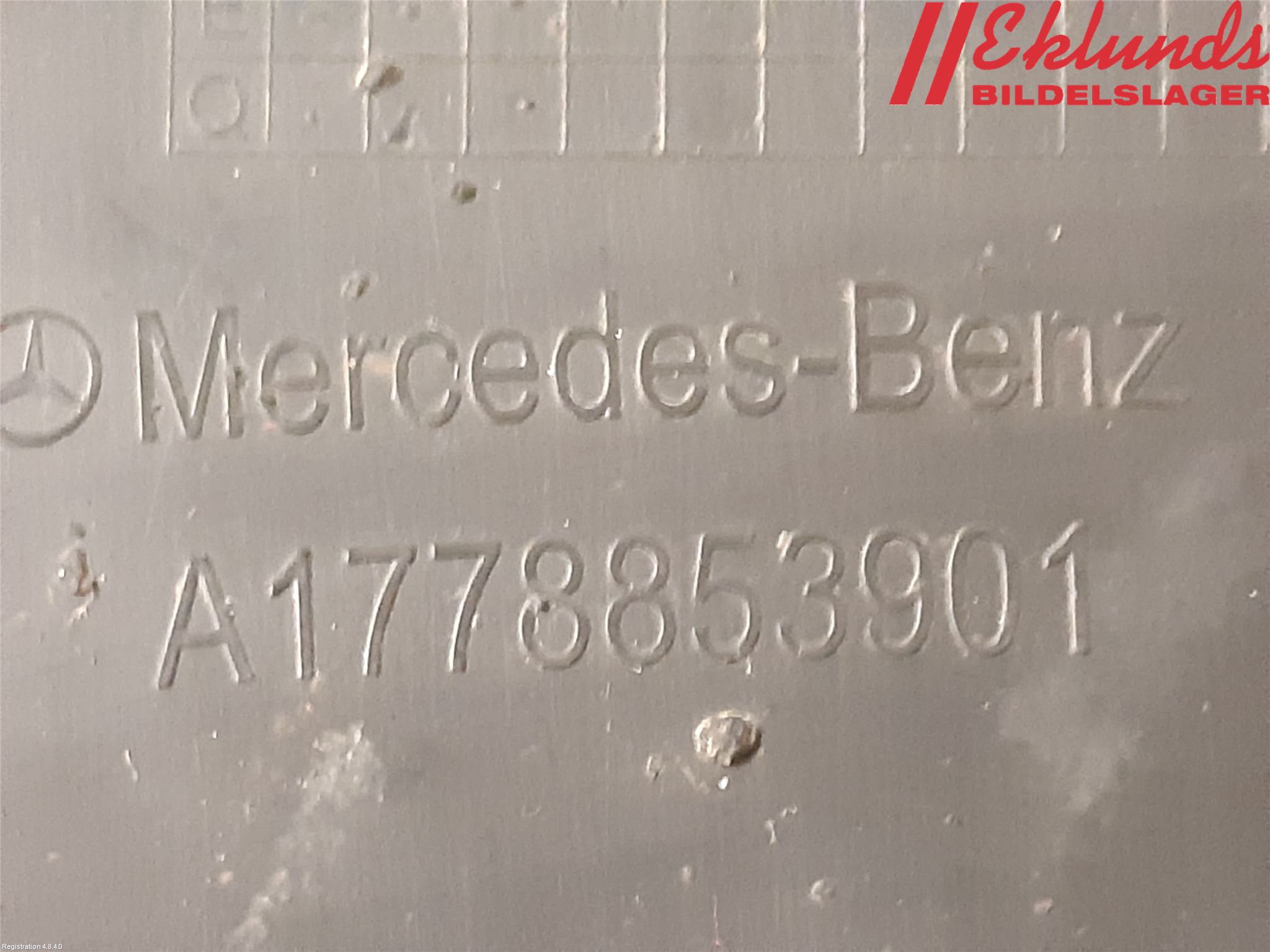 Mercedes-Benz MB B-KLASS (W247) 19- Stötfångarlist Bak