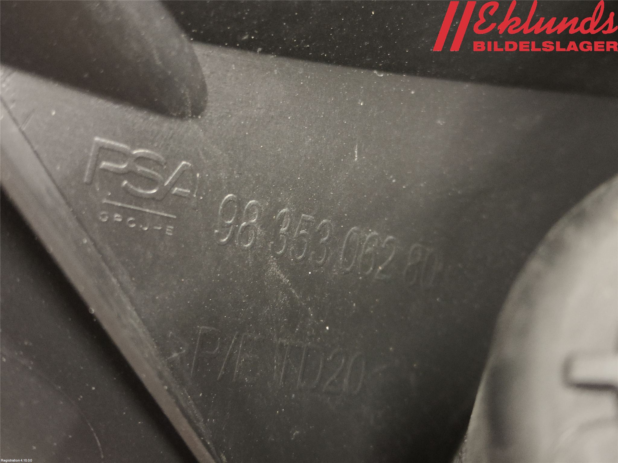 Peugeot 308/E-308 21- Stötfångarfäste Bak Hö