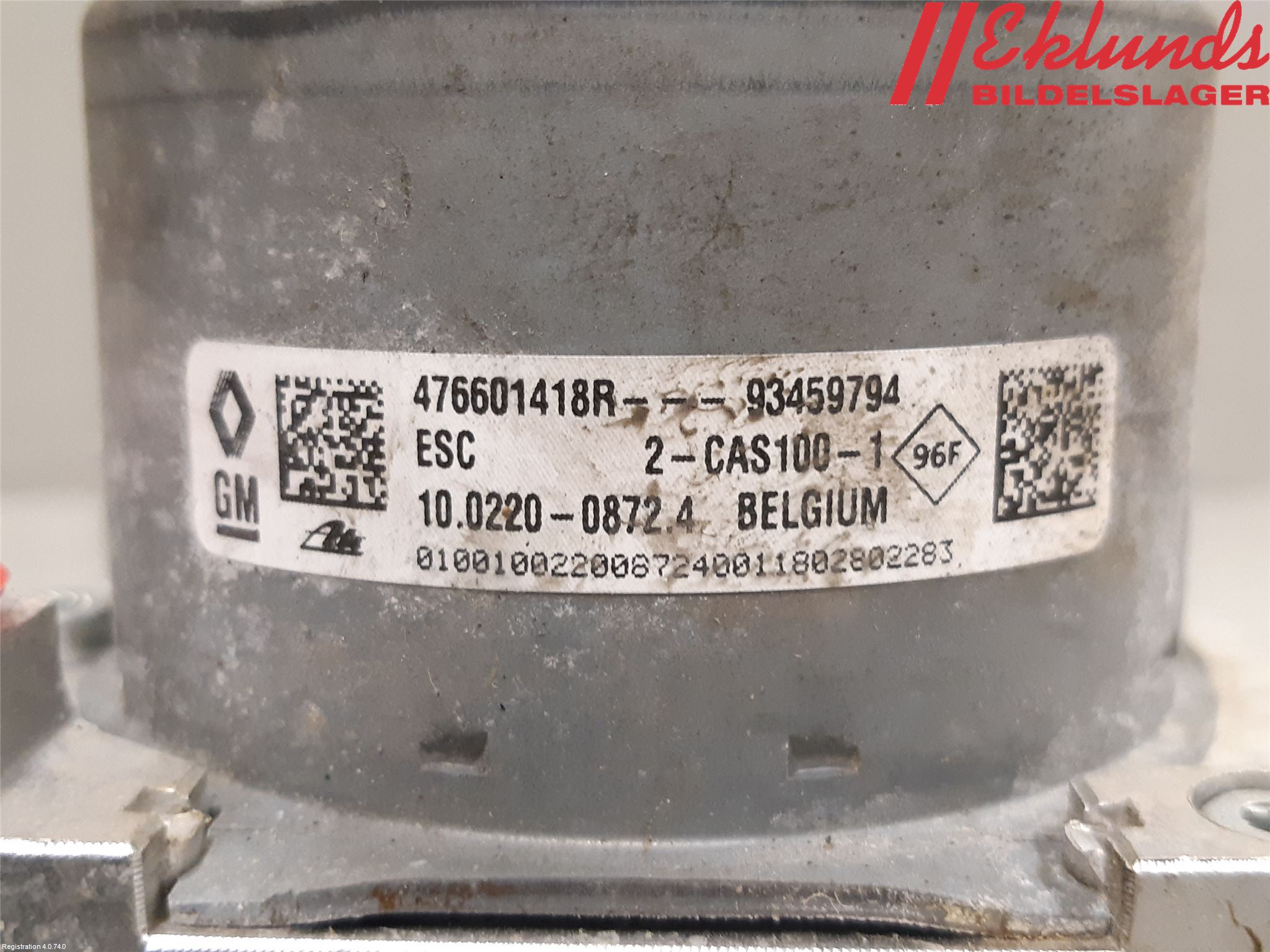 Renault TRAFIC/E-TECH 15- Abs Hydraulaggregat