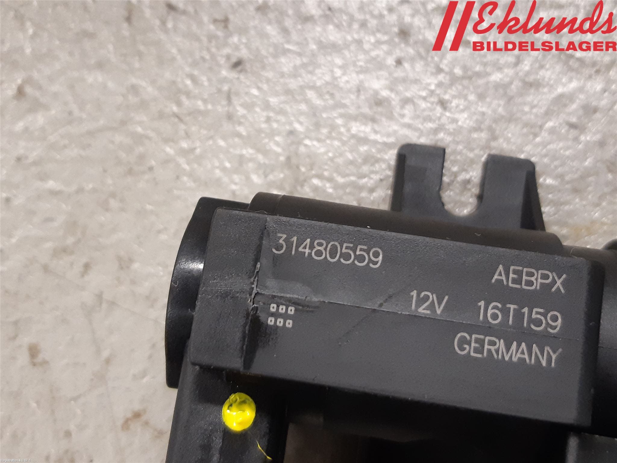 Volvo V40 12-19 Vakuumventil