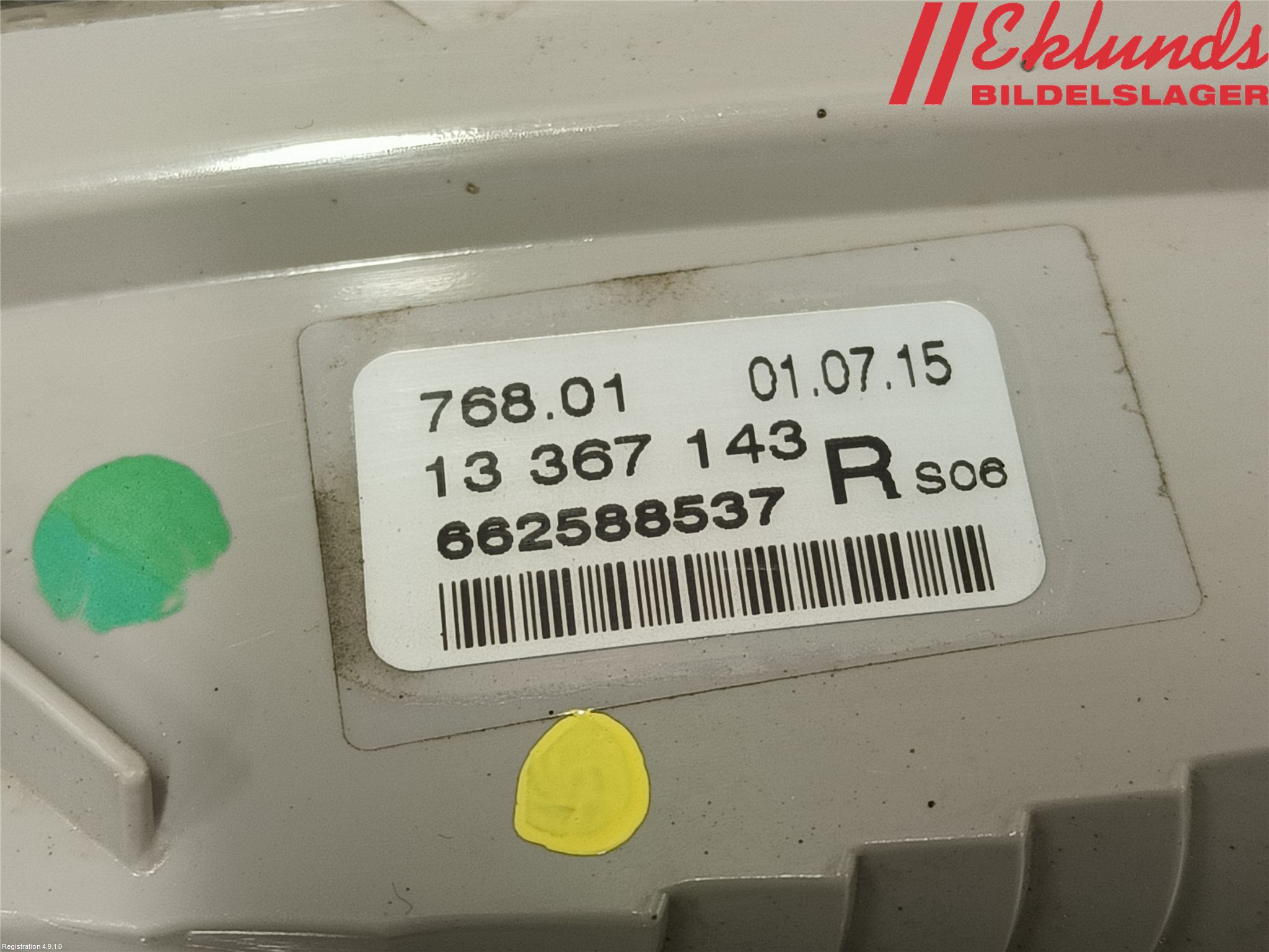 Opel ASTRA J 10-15 Blinkers Fram Höger