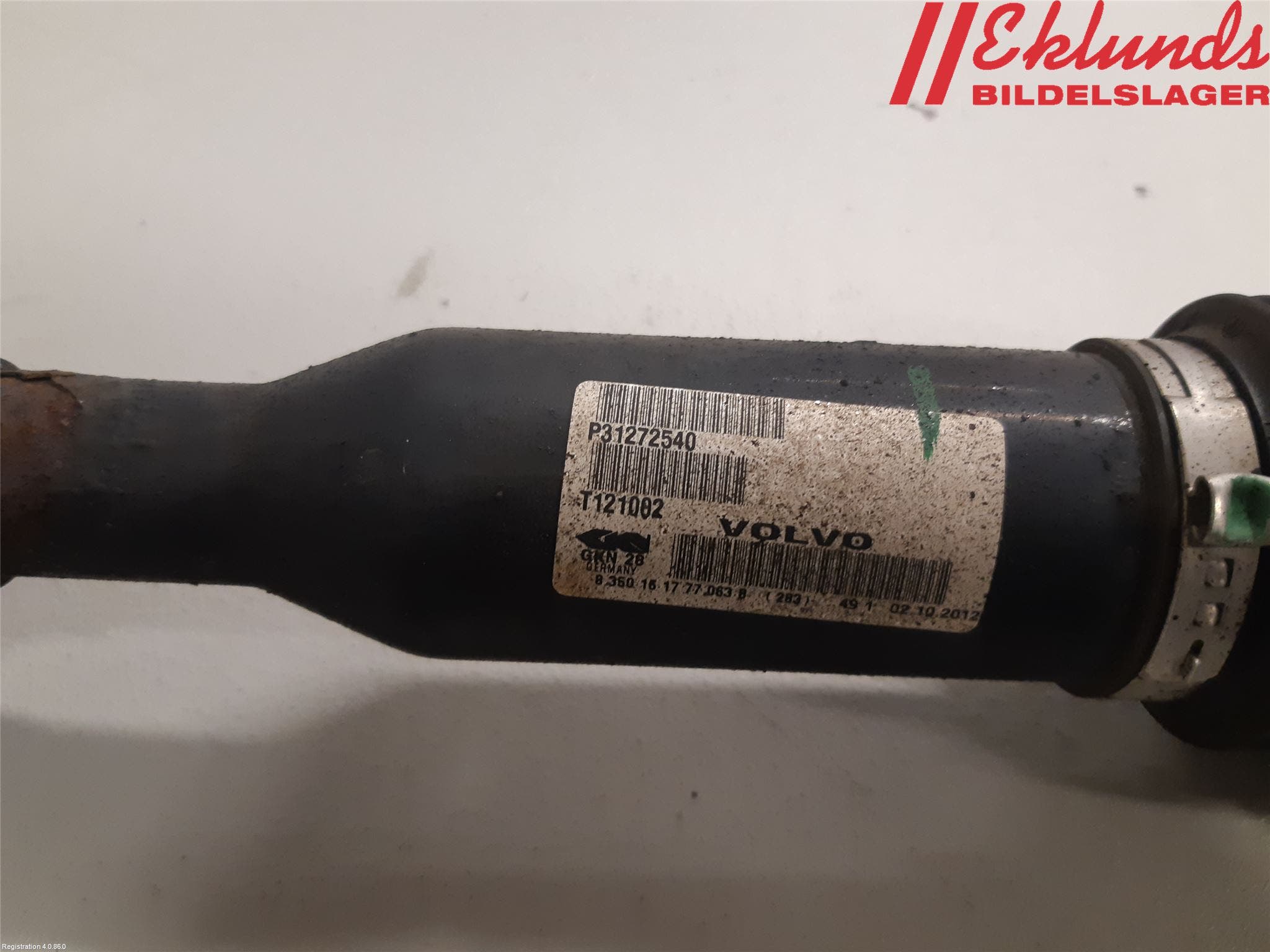 Volvo XC70 08-13 Drivaxel Fram Höger