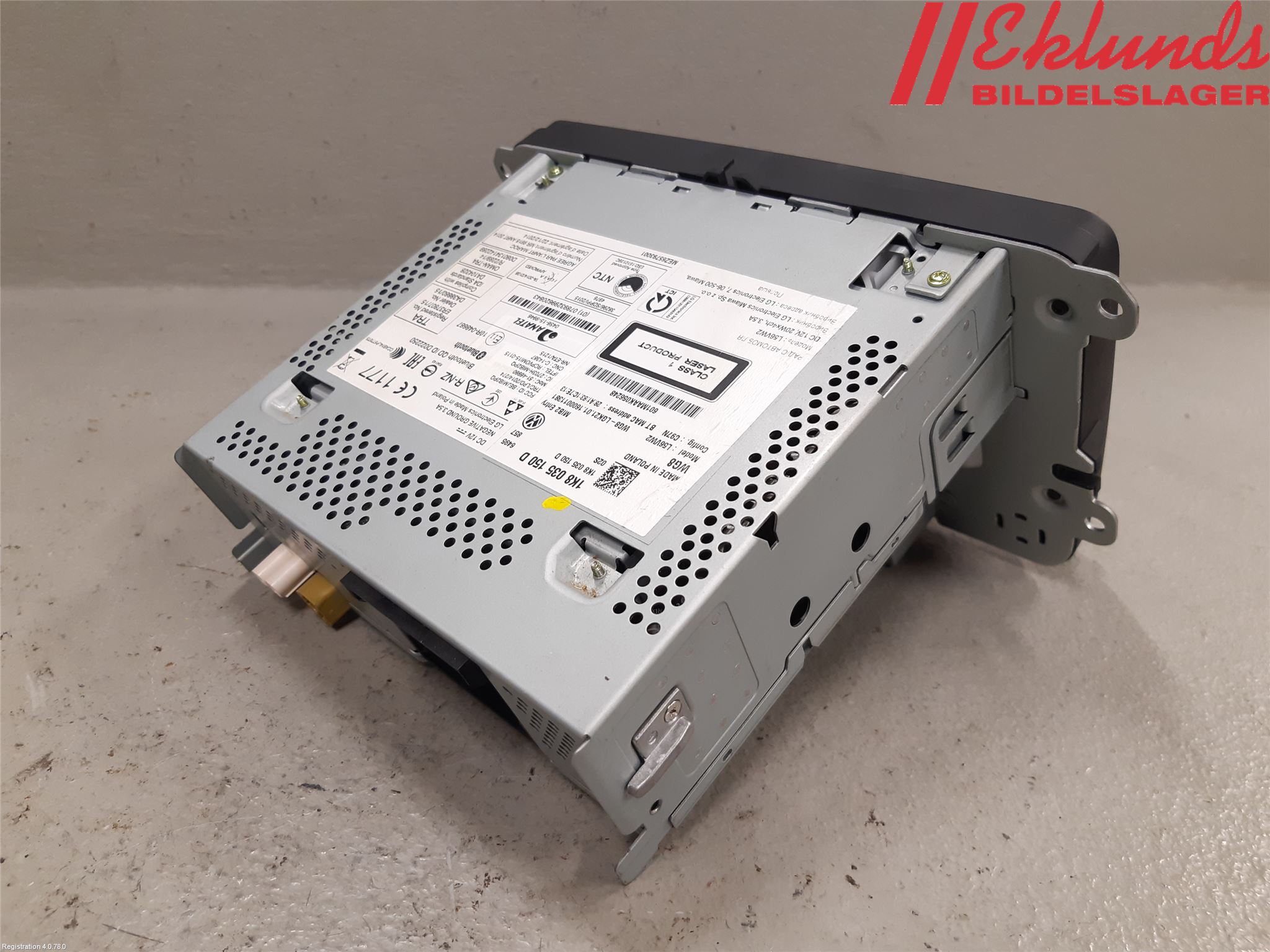 Volkswagen VW CADDY 16-20 Cd Radio - Multimediapanel