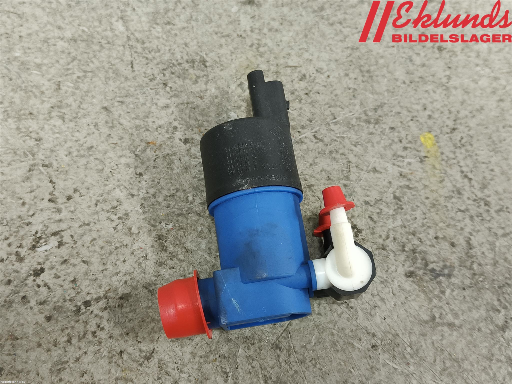 Renault CAPTUR 13-19 Spolarpump Vindruta