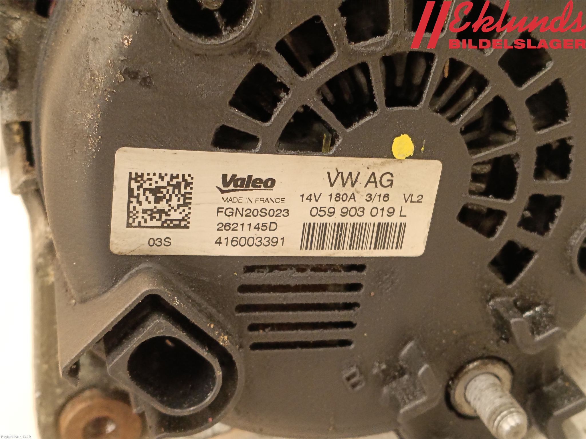 Audi A6 ALLROAD 12-18 Generator