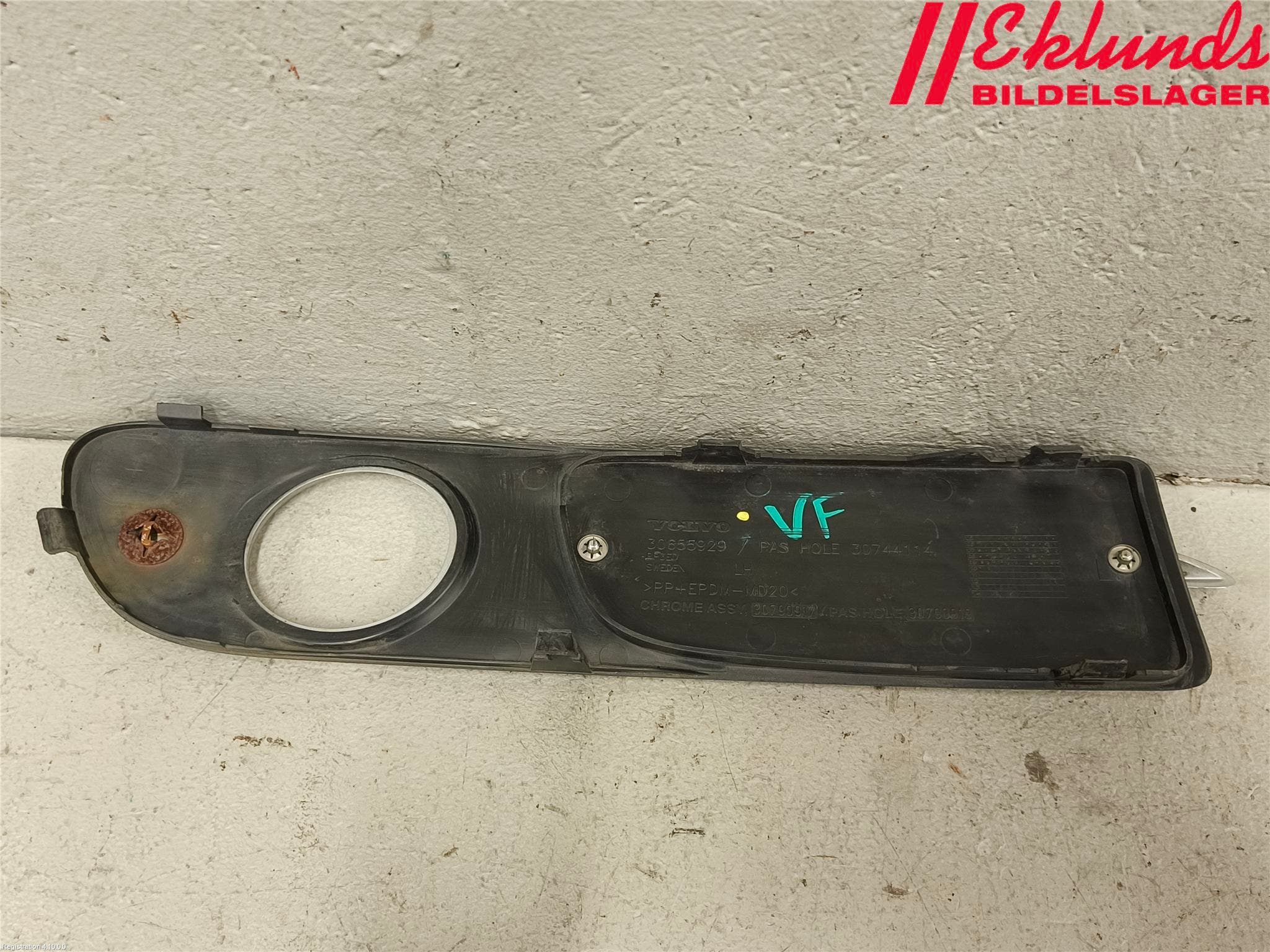 Volvo S80 07-13 Dimljussarg Fram