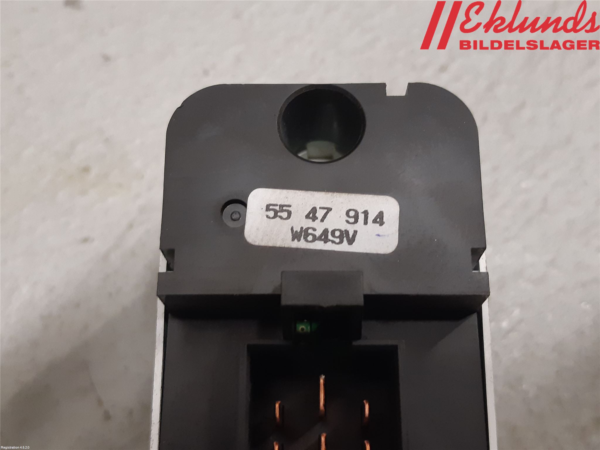 Saab 9-5     06-10 Strömställare Elhiss