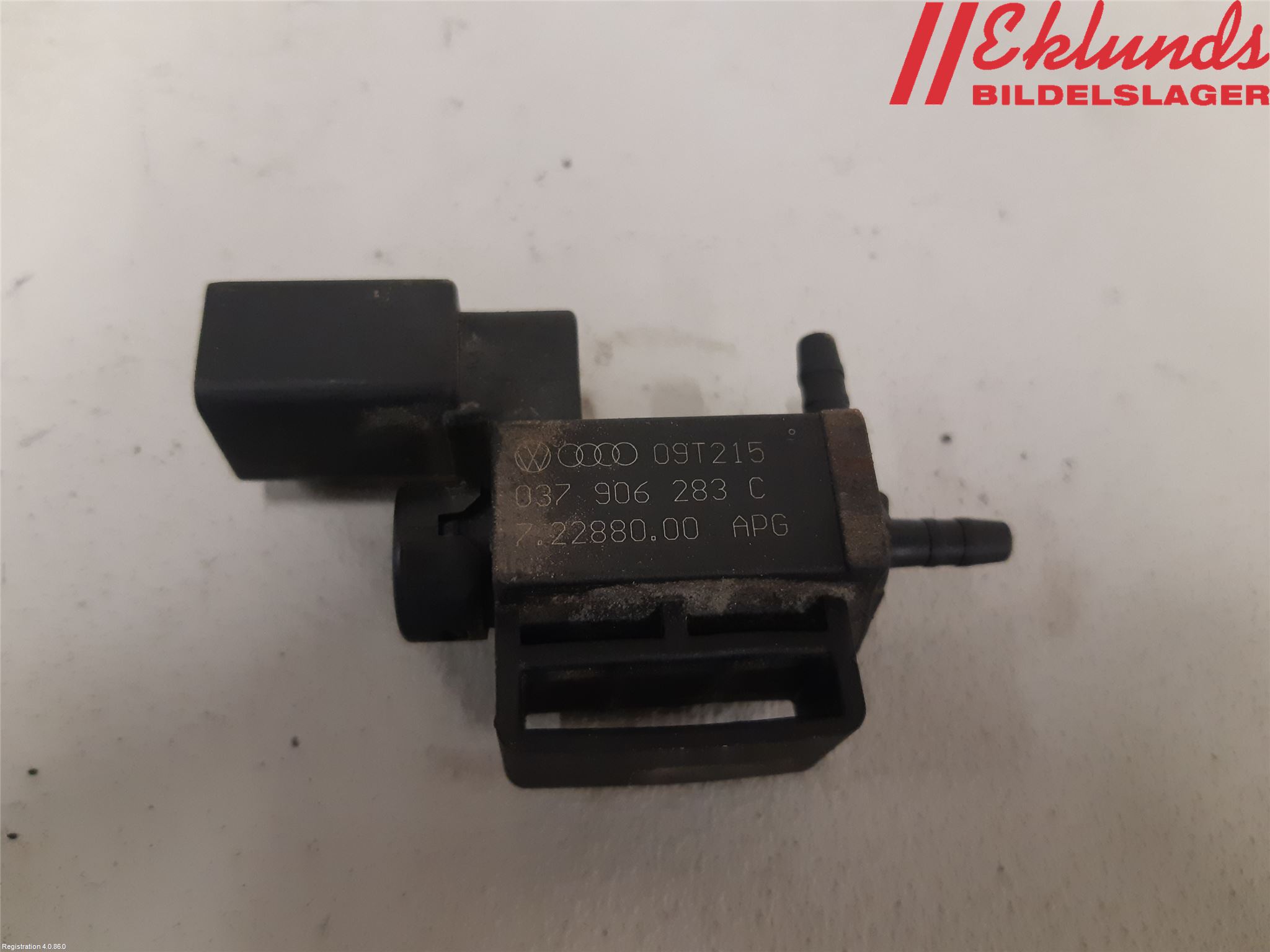 Audi A4/S4 08-11 Vakuumventil