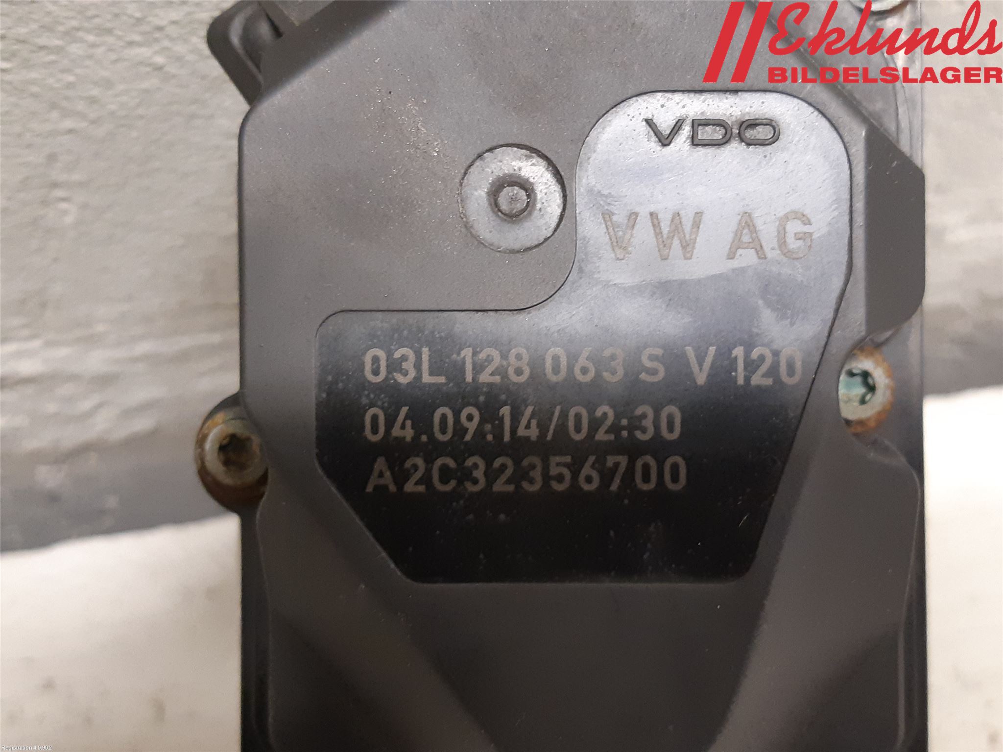 Volkswagen VW CRAFTER 06-16 Injspjällhus