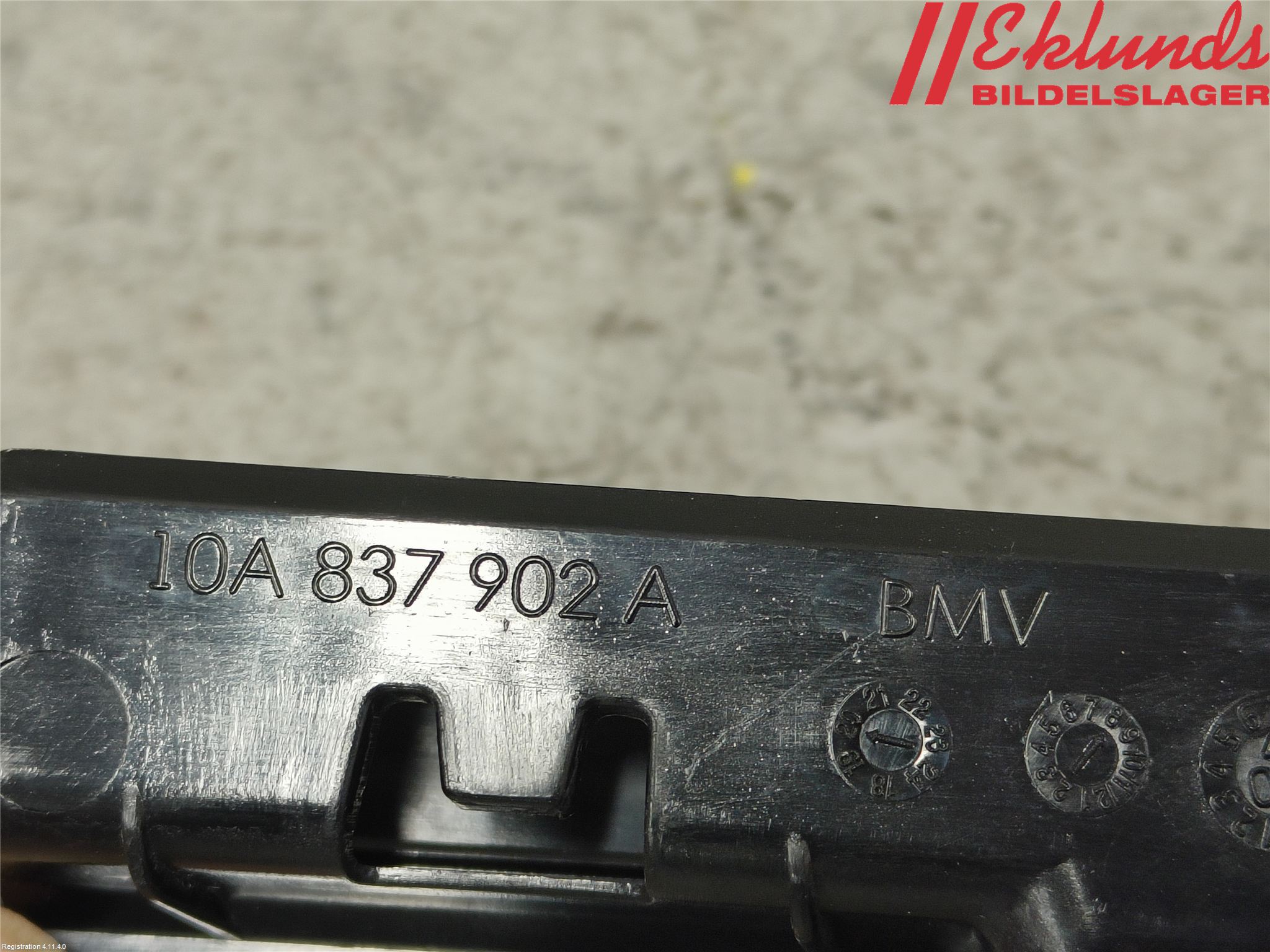 Volkswagen VW ID.3 21- Dörr Dekorlist Fram Hö