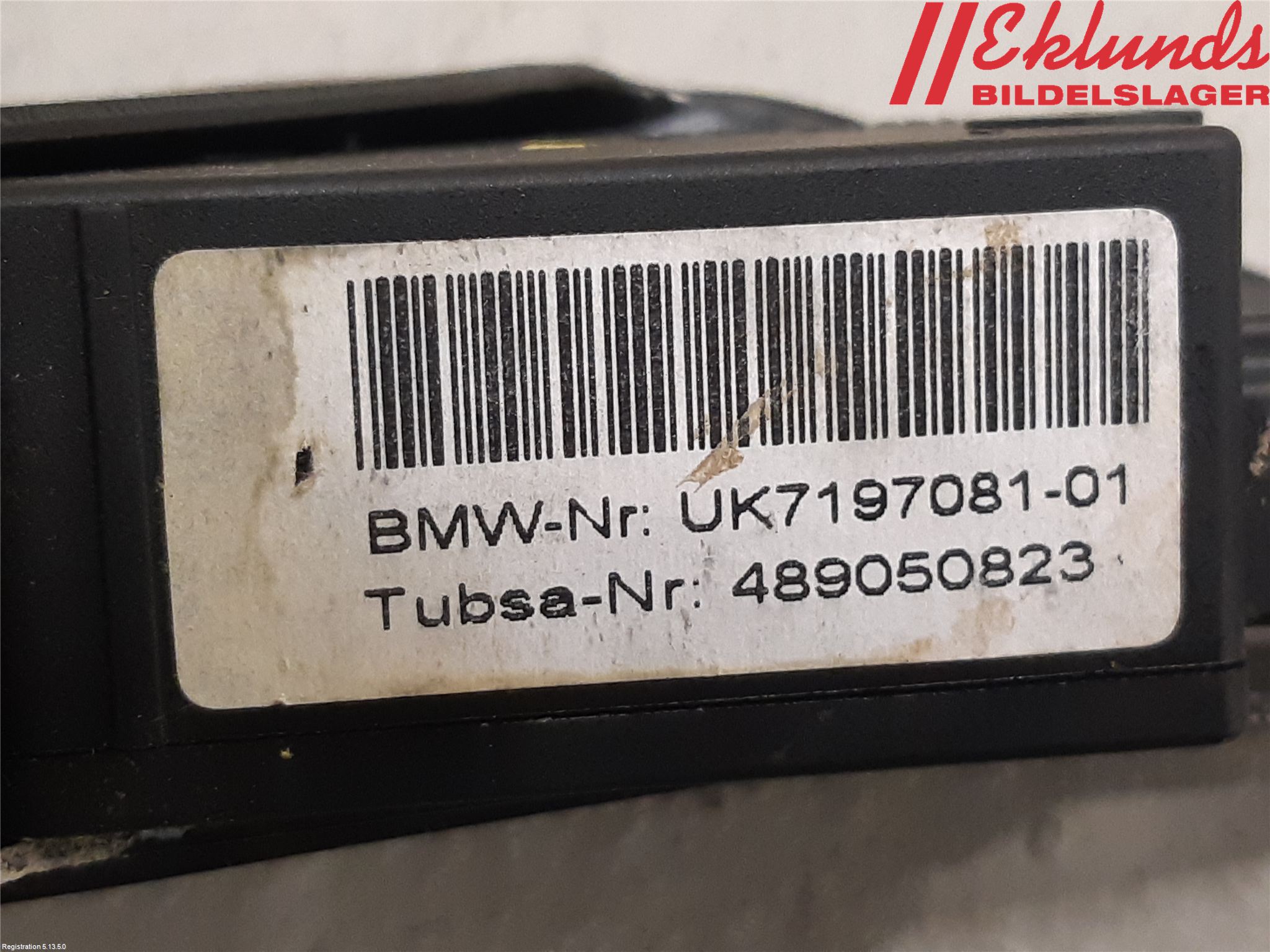 BMW 5 E60/61 Sed/Tou 02-10 Låskista Baklucka