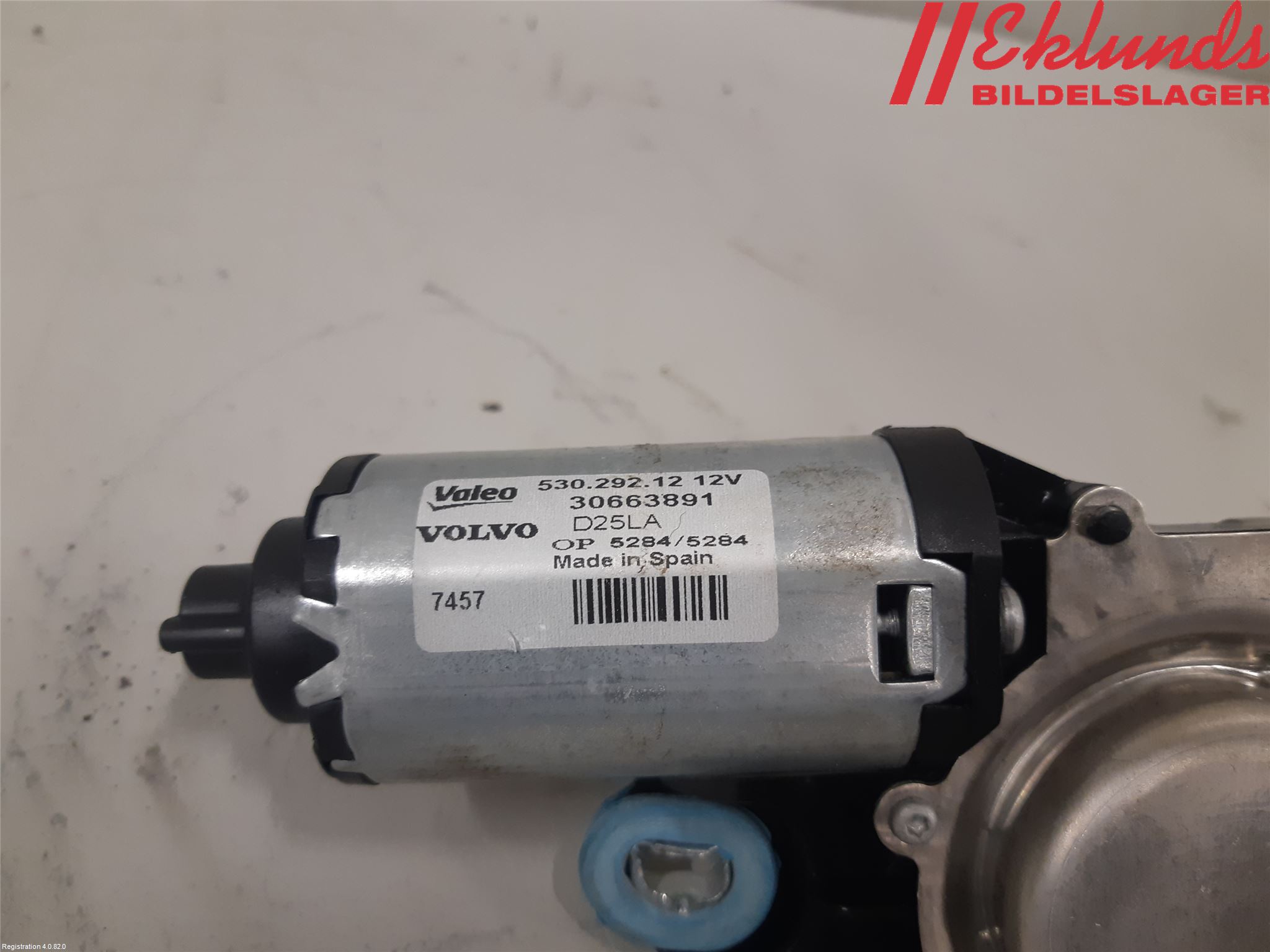 Volvo V70 08-13 Torkarmotor Baklucka