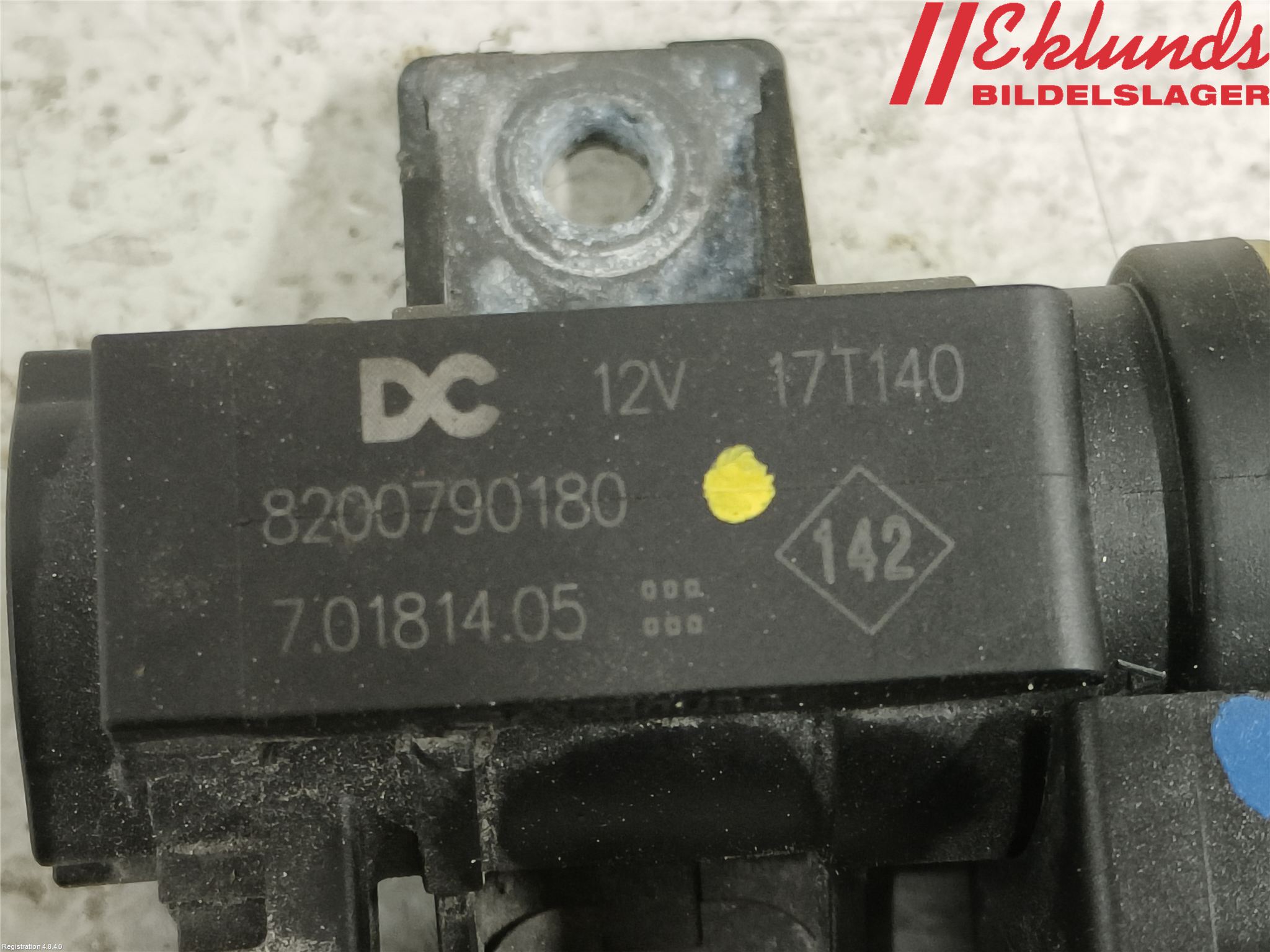 Nissan X-TRAIL 14-21 Vakuumventil