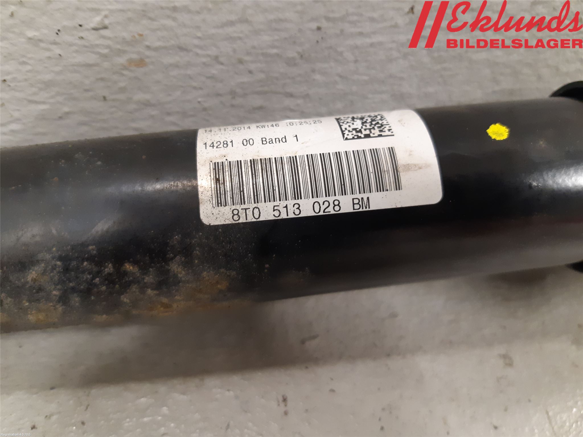 Audi A4 12-15 Stötdämpare Bak