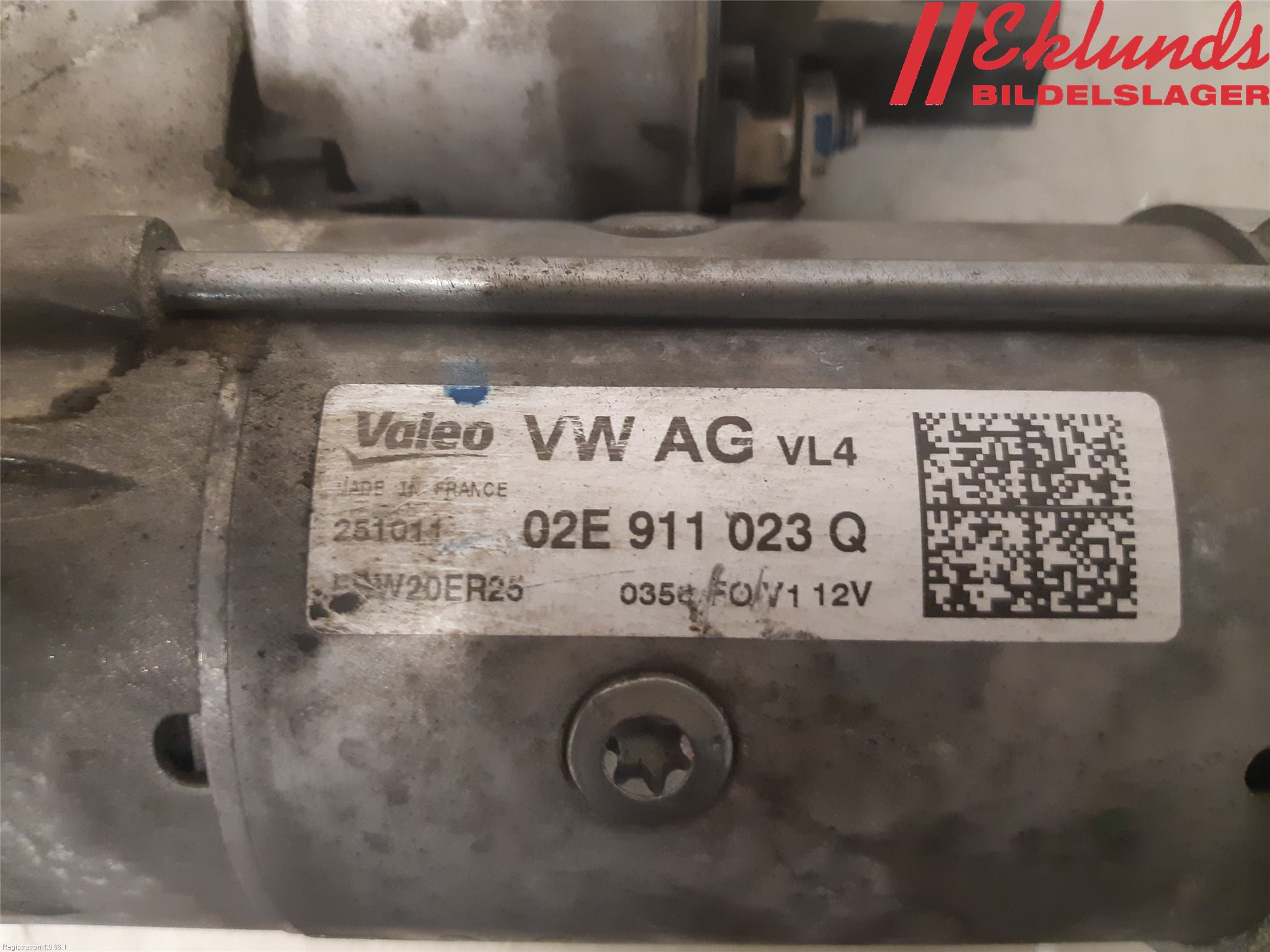 Volkswagen VW PASSAT 11-14 Startmotor Diesel
