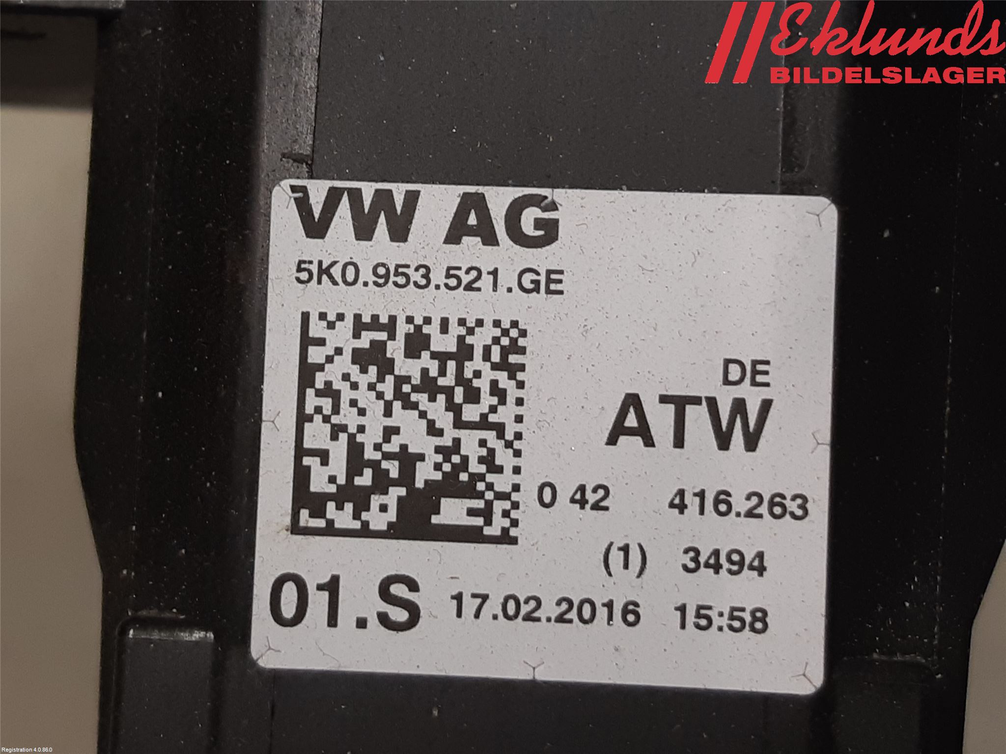 Volkswagen VW CADDY 16-20 Spakcentral