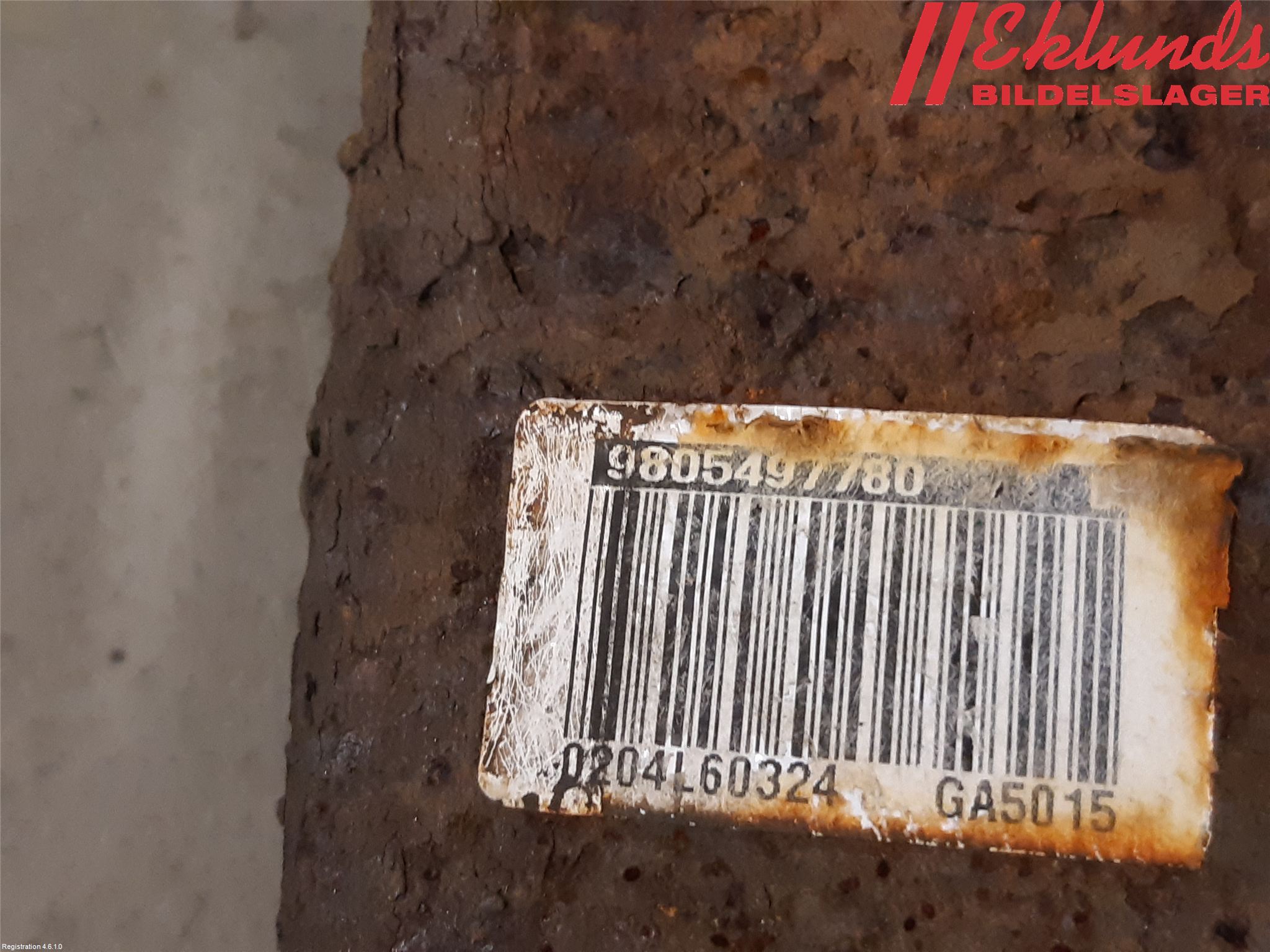 Citroen DS3 Bromsok Fram Höger