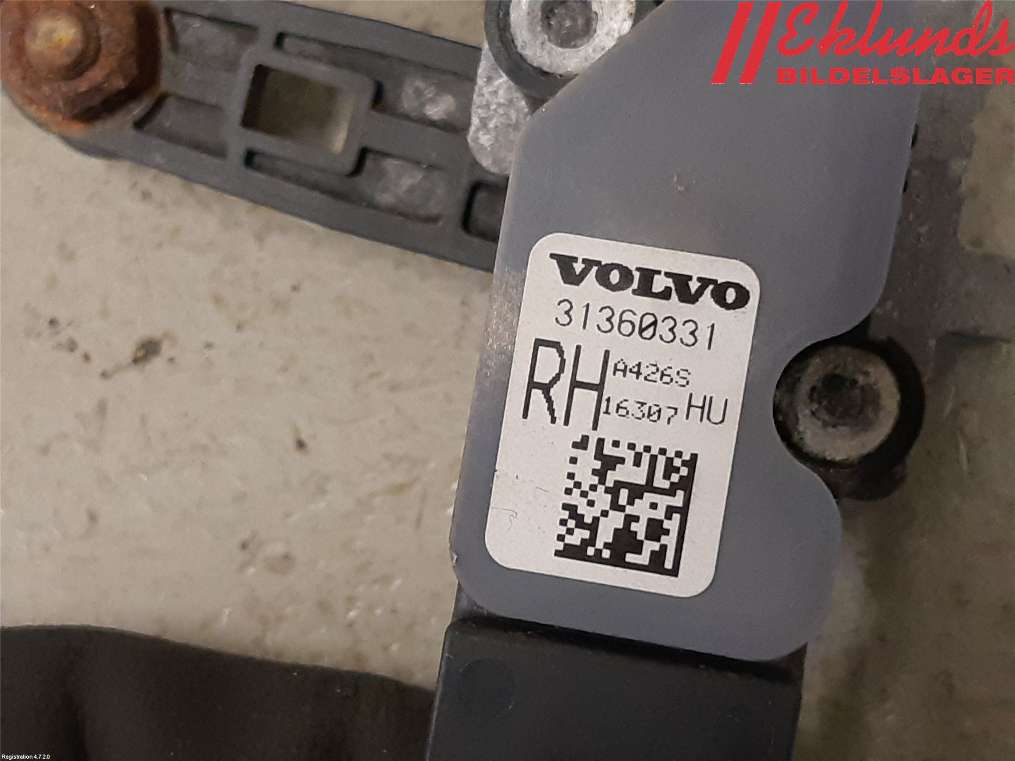 Volvo XC90/RECHARGE 16- Givare Xenon/Ljushöjdsreglering