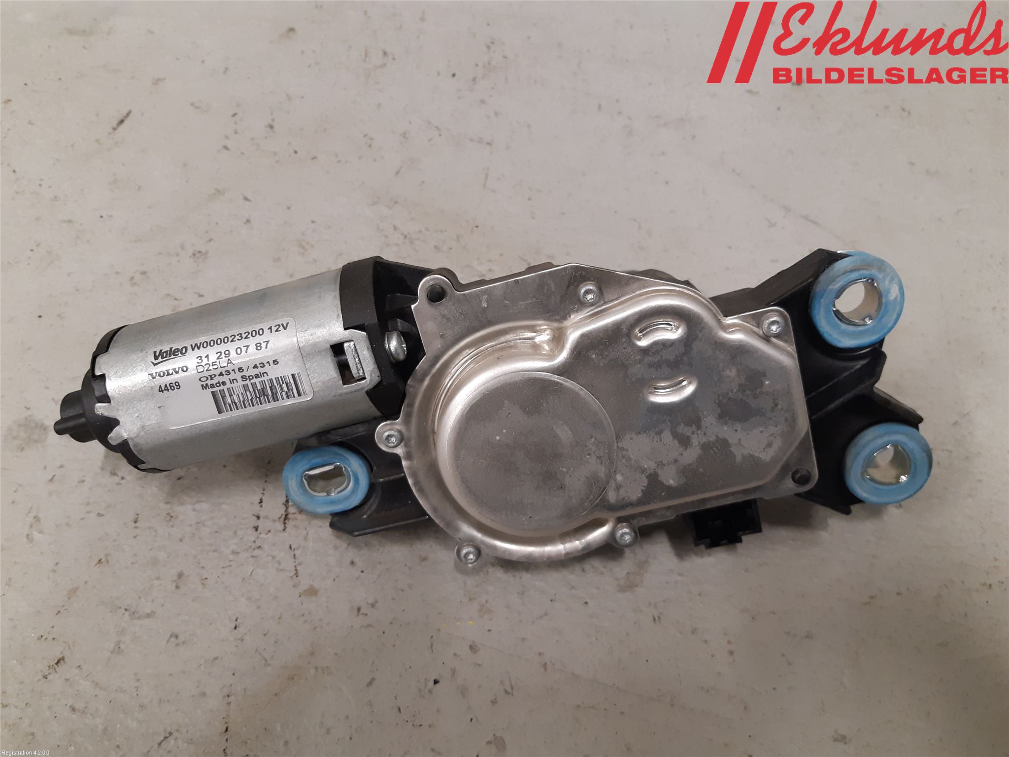 Volvo V70 08-13 Torkarmotor Baklucka
