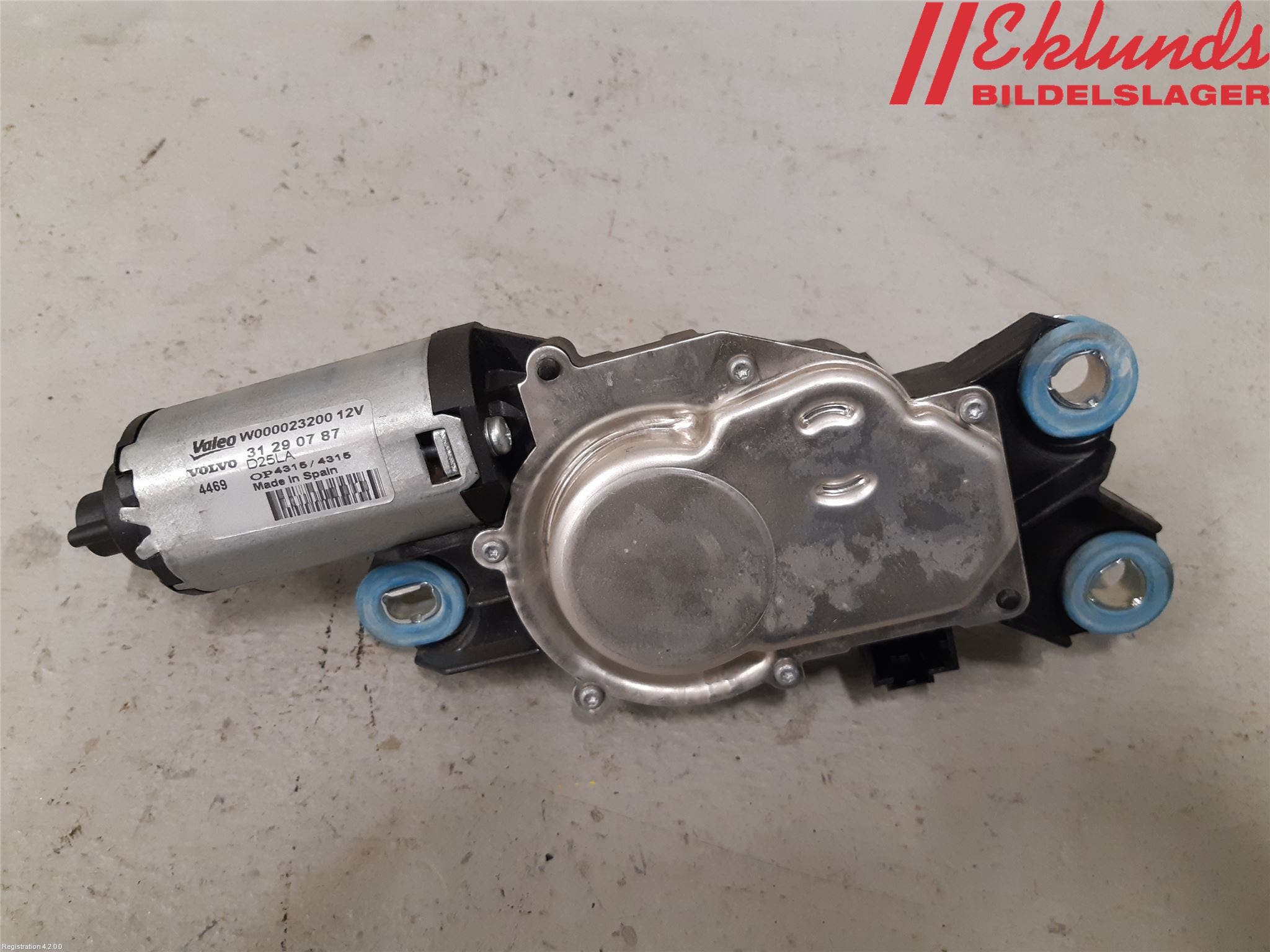 Volvo V70 08-13 Torkarmotor Baklucka