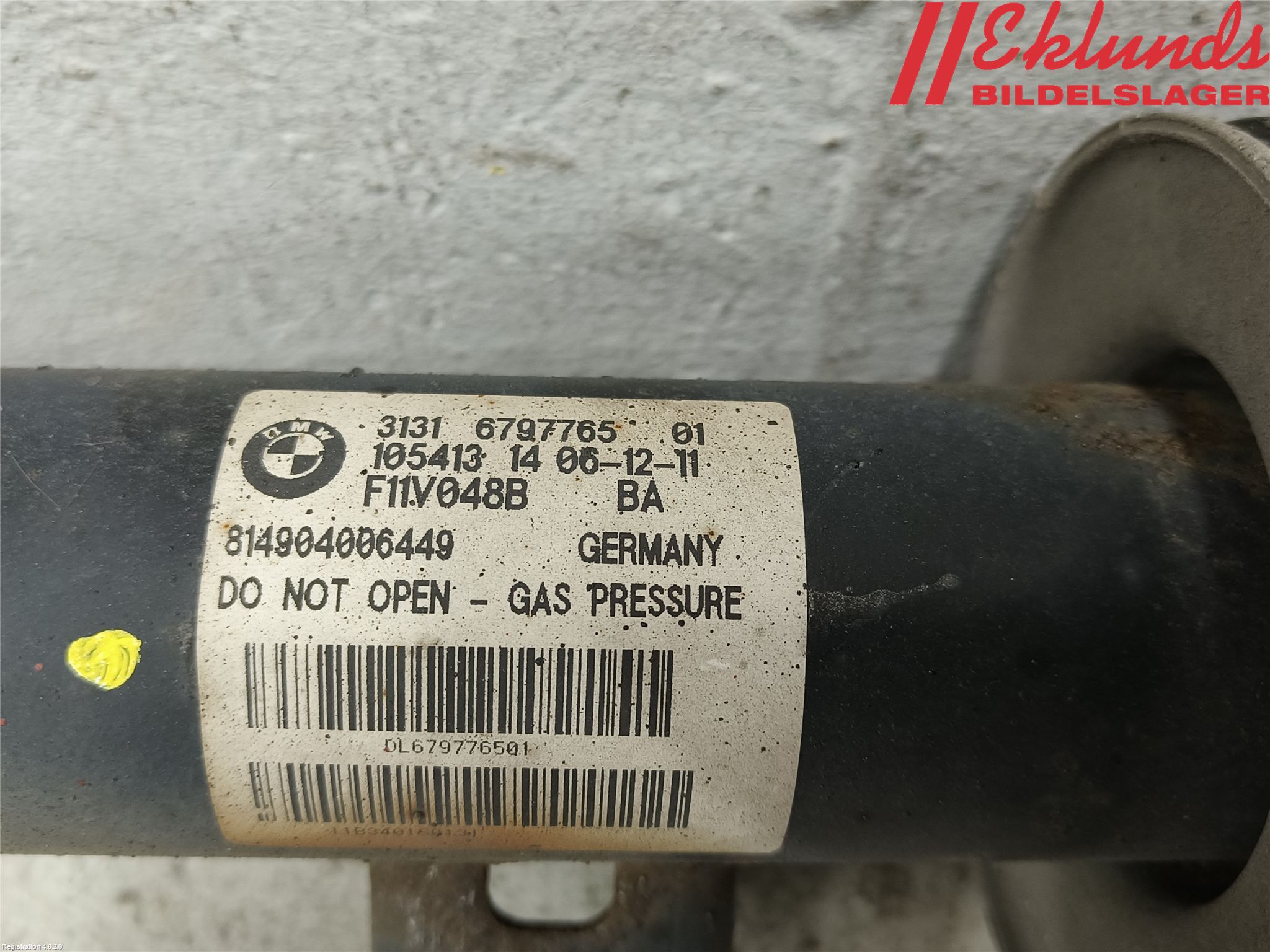 BMW 5 F10/F11/F18 09-17 Fjäderben Fram Vänster