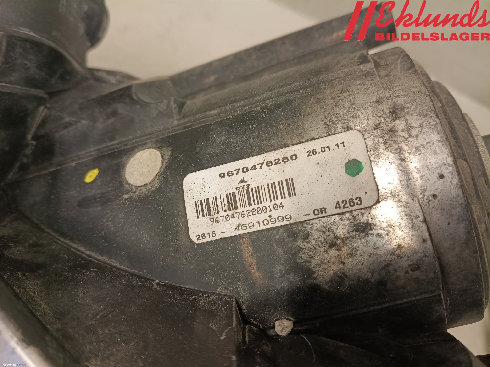 Peugeot 508 11-18 Dimljus-Varselljus Fram