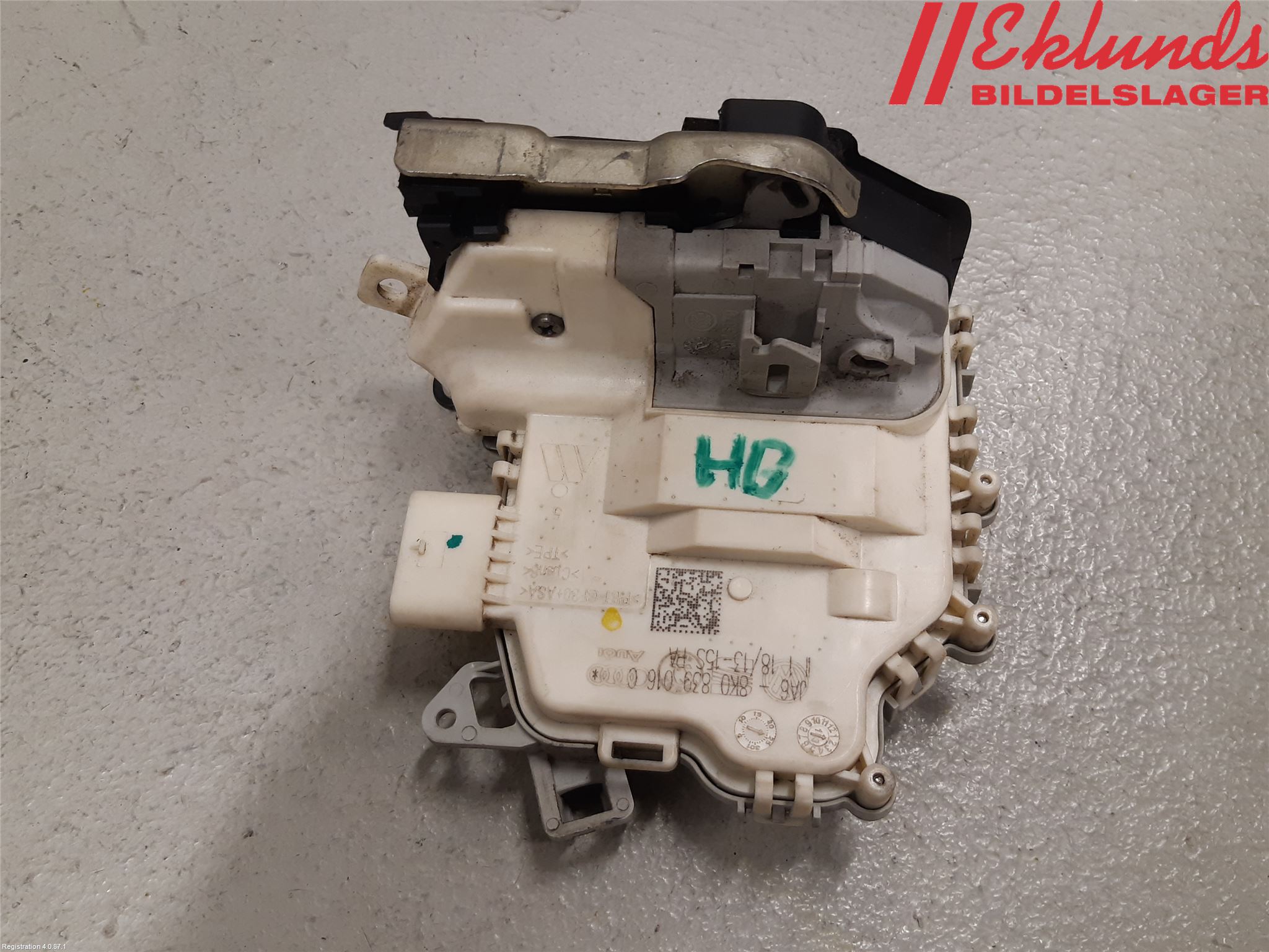 Audi A4 12-15 Låskista-Dörrlås