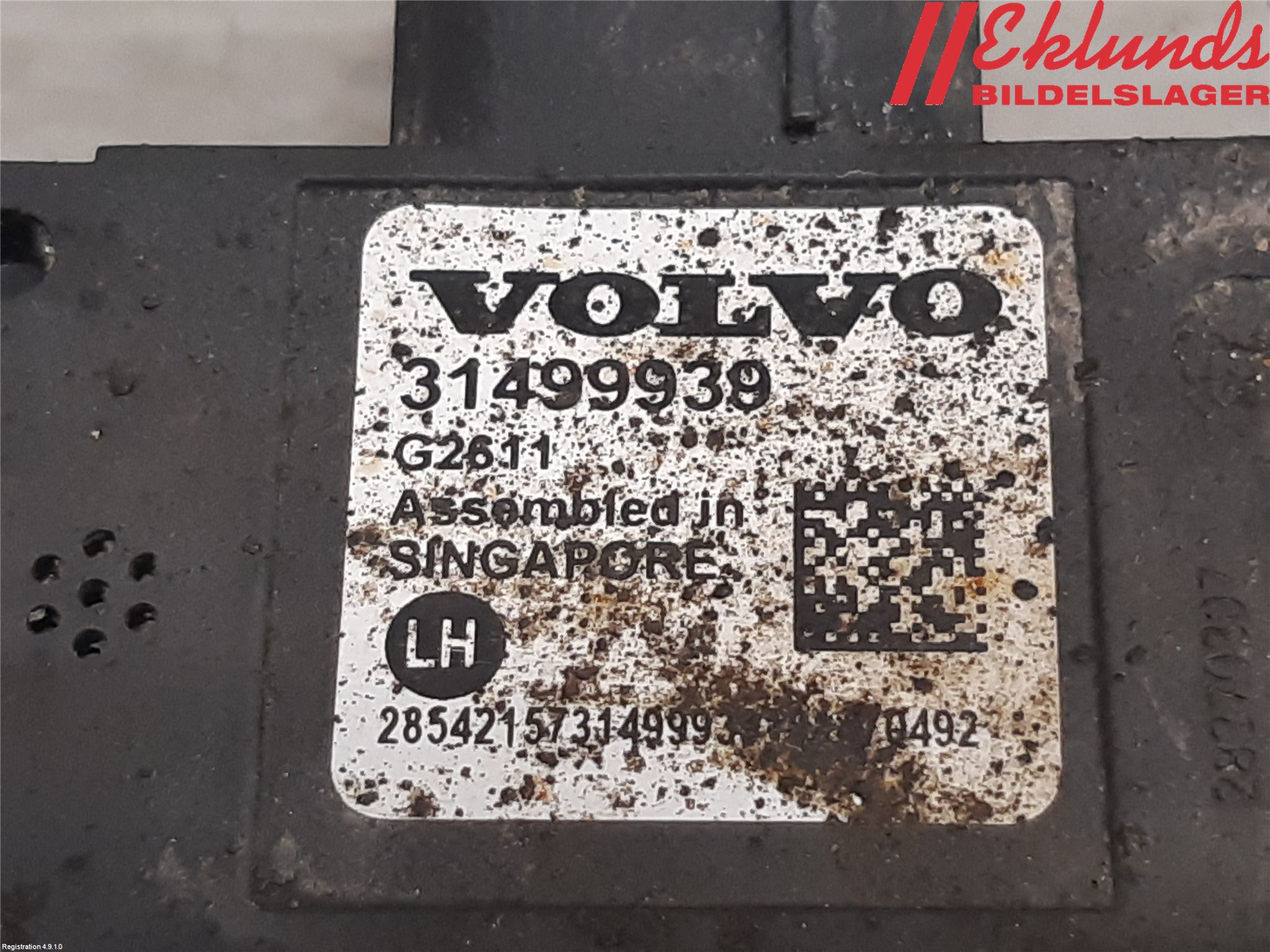 Volvo V90 17->> Sensor Aktivt Kollisionsskydd