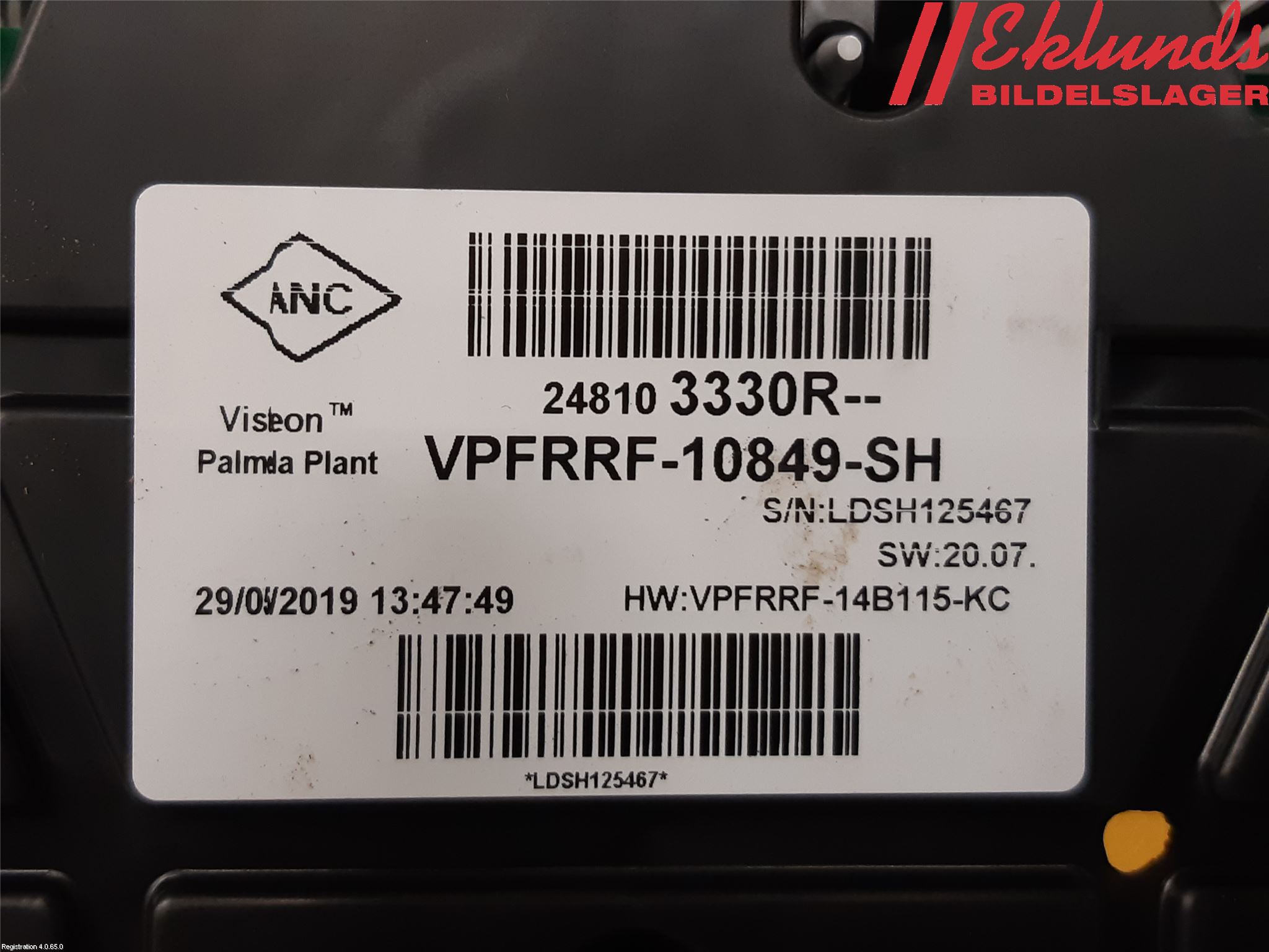 Nissan NV300 16-22 Instrument Komb