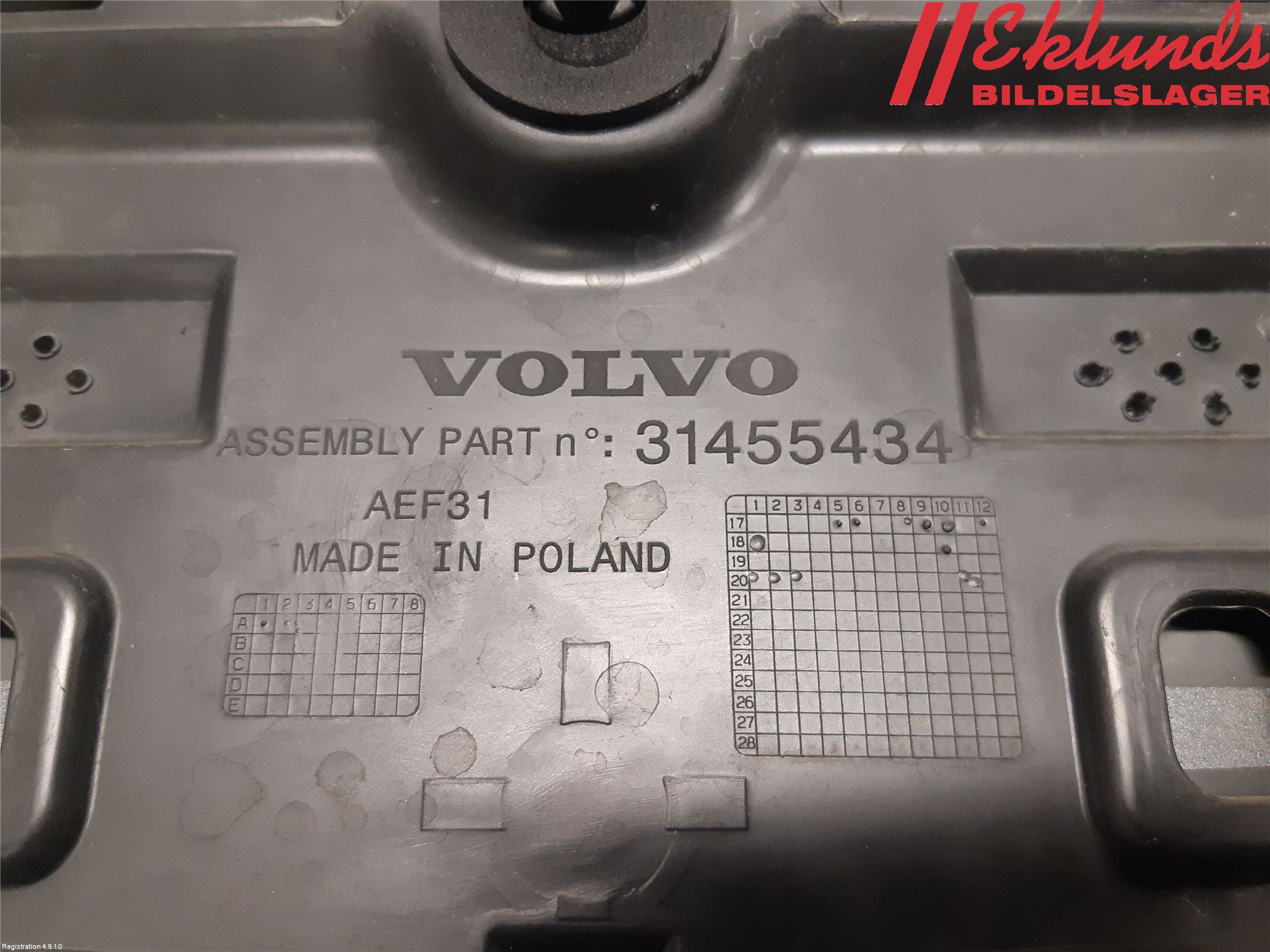 Volvo V60 19- Spoiler Baklucka